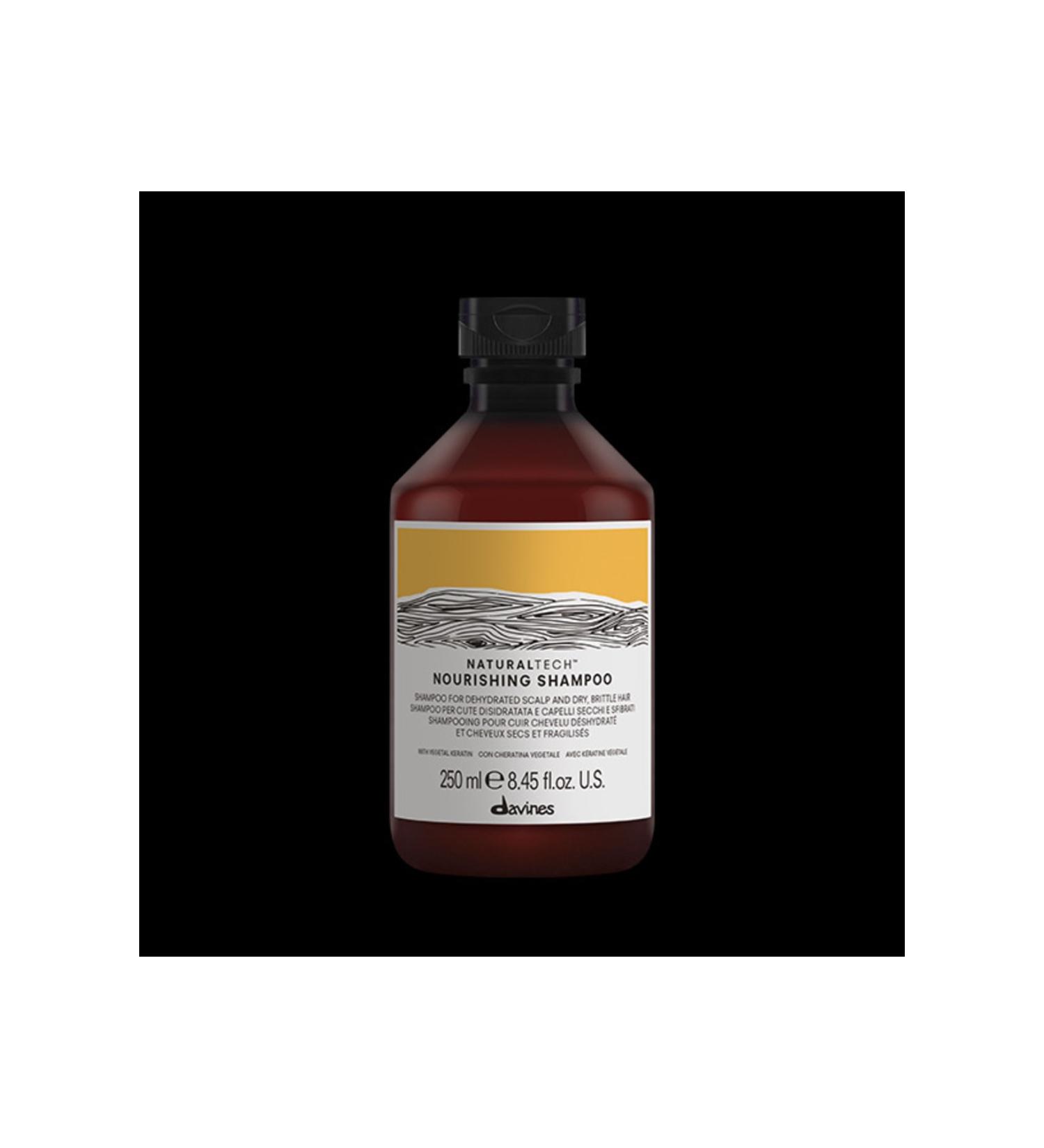 Davines 71300 Naturaltech Nourishing Shampoo Moisturizing Revitalizing Shampoo 250ml 8004608269113veg