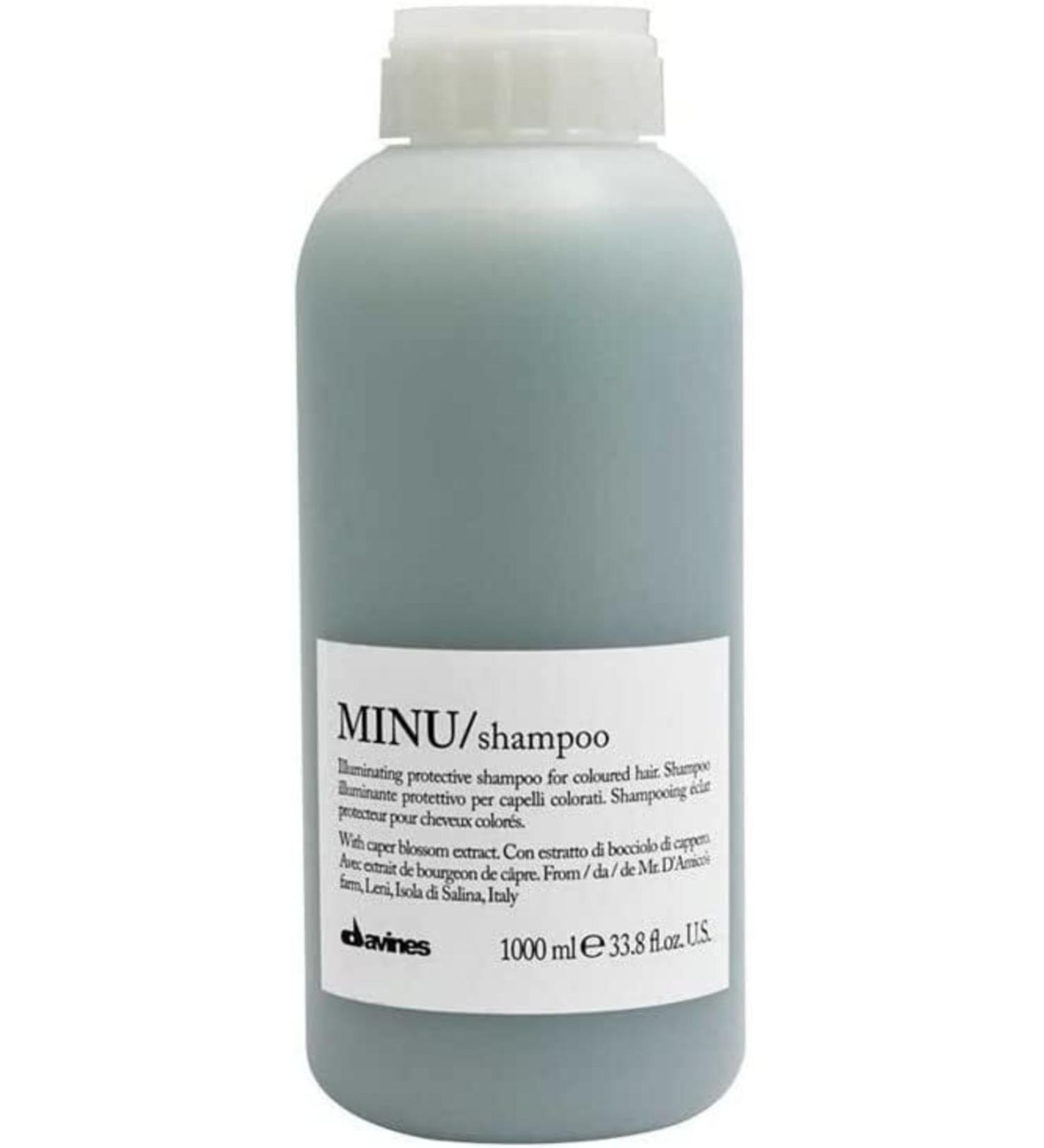 Davines 75057 Minu Shampoo Color Protecting Shampoo for Dyed Hair 1000ml 8004608242567veg