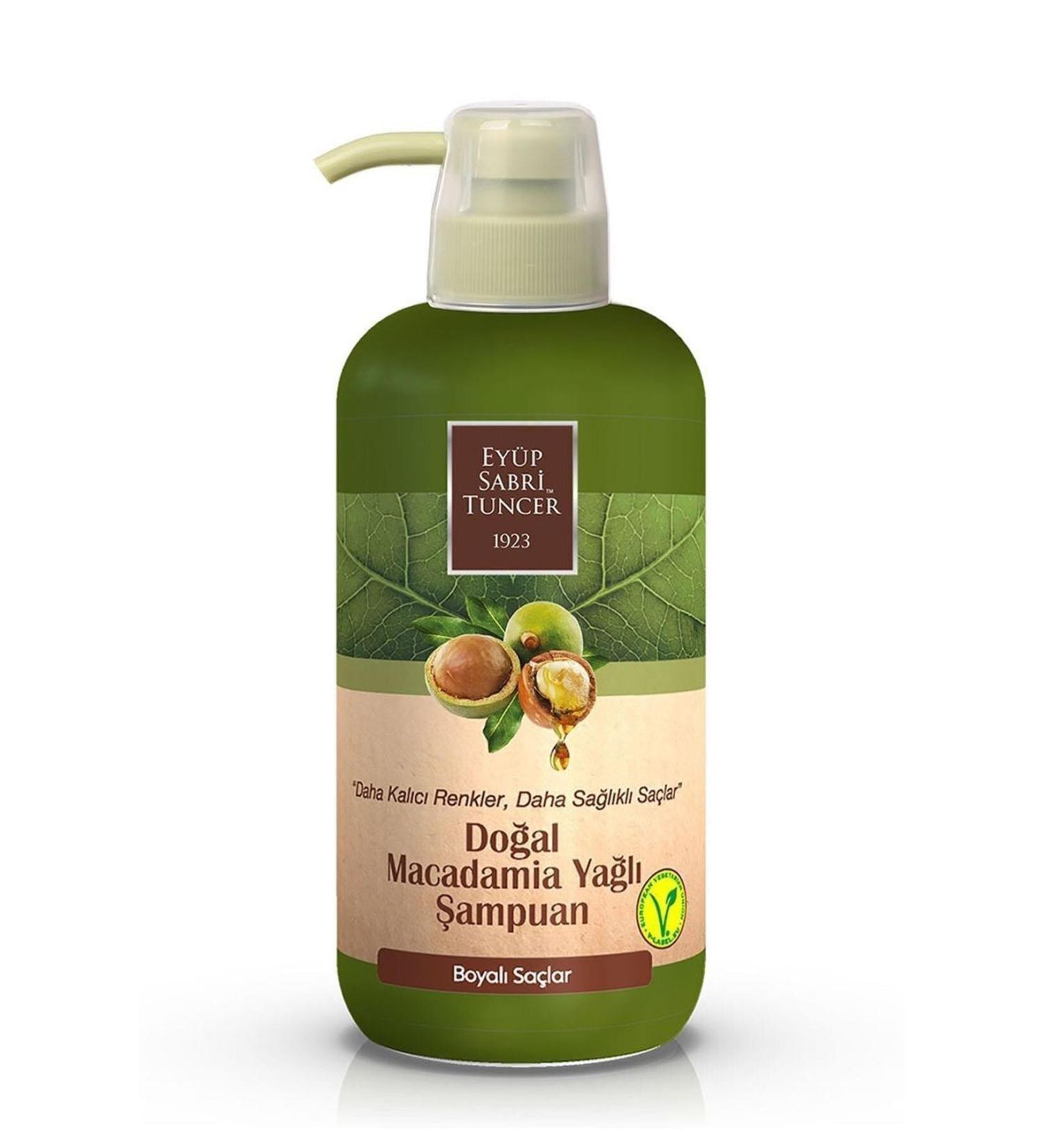 Ey p Sabri Tuncer Natural Macadamia Oil Shampoo 600 ml