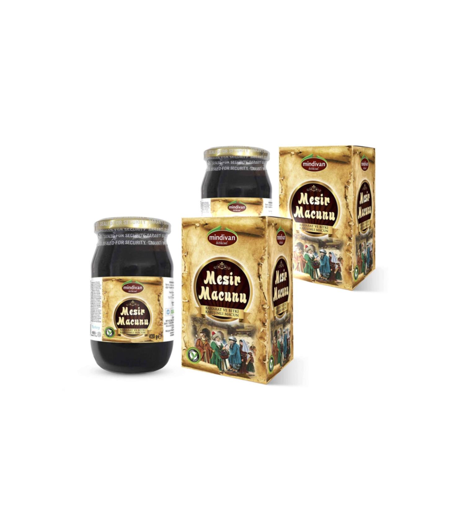 Mindivan Mesir Herbal Honey Mix 420 gr X 2 Pieces