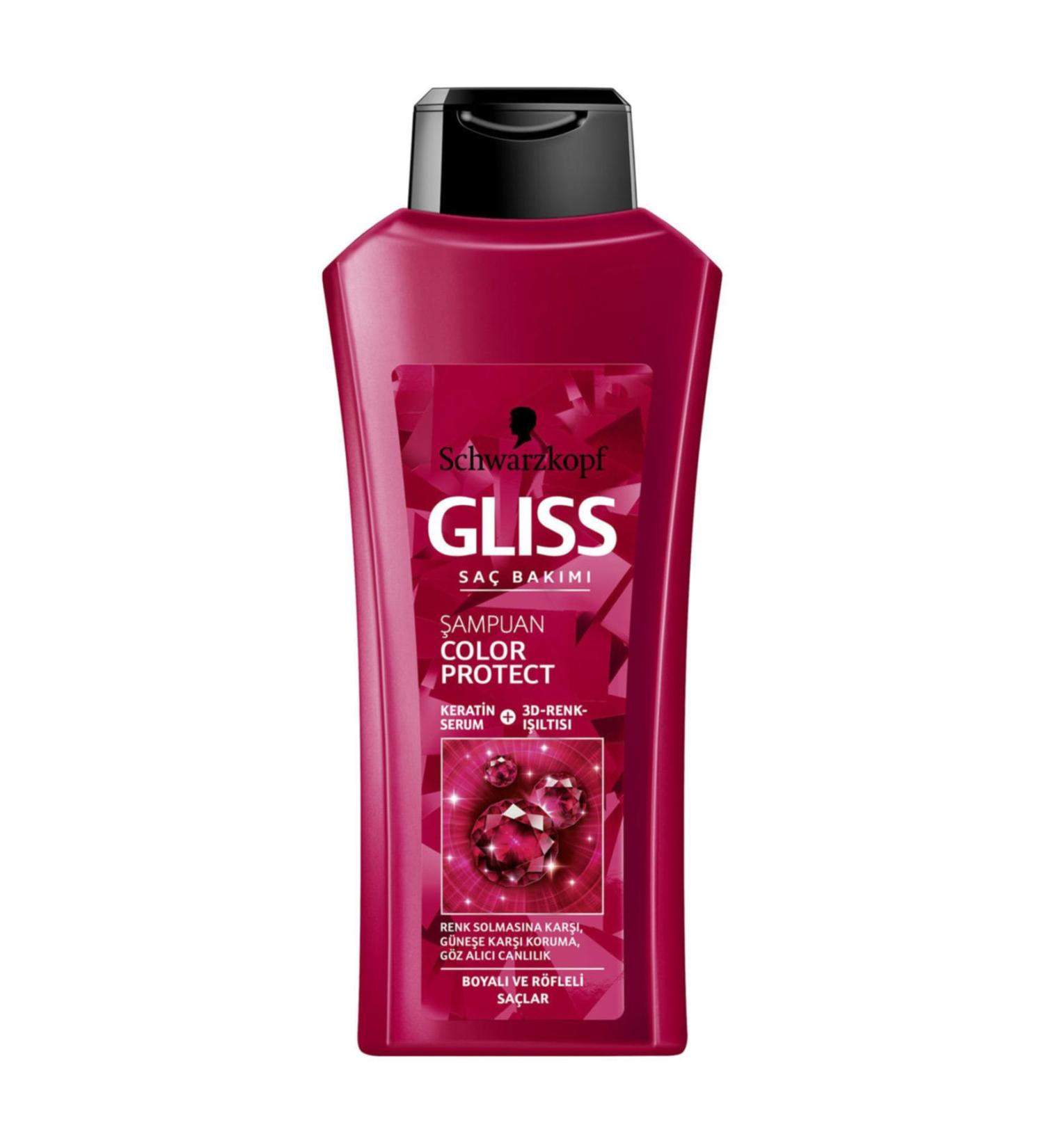 Gliss Color Protect Shampoo for Dyed and Highlighted Hair 525 Ml