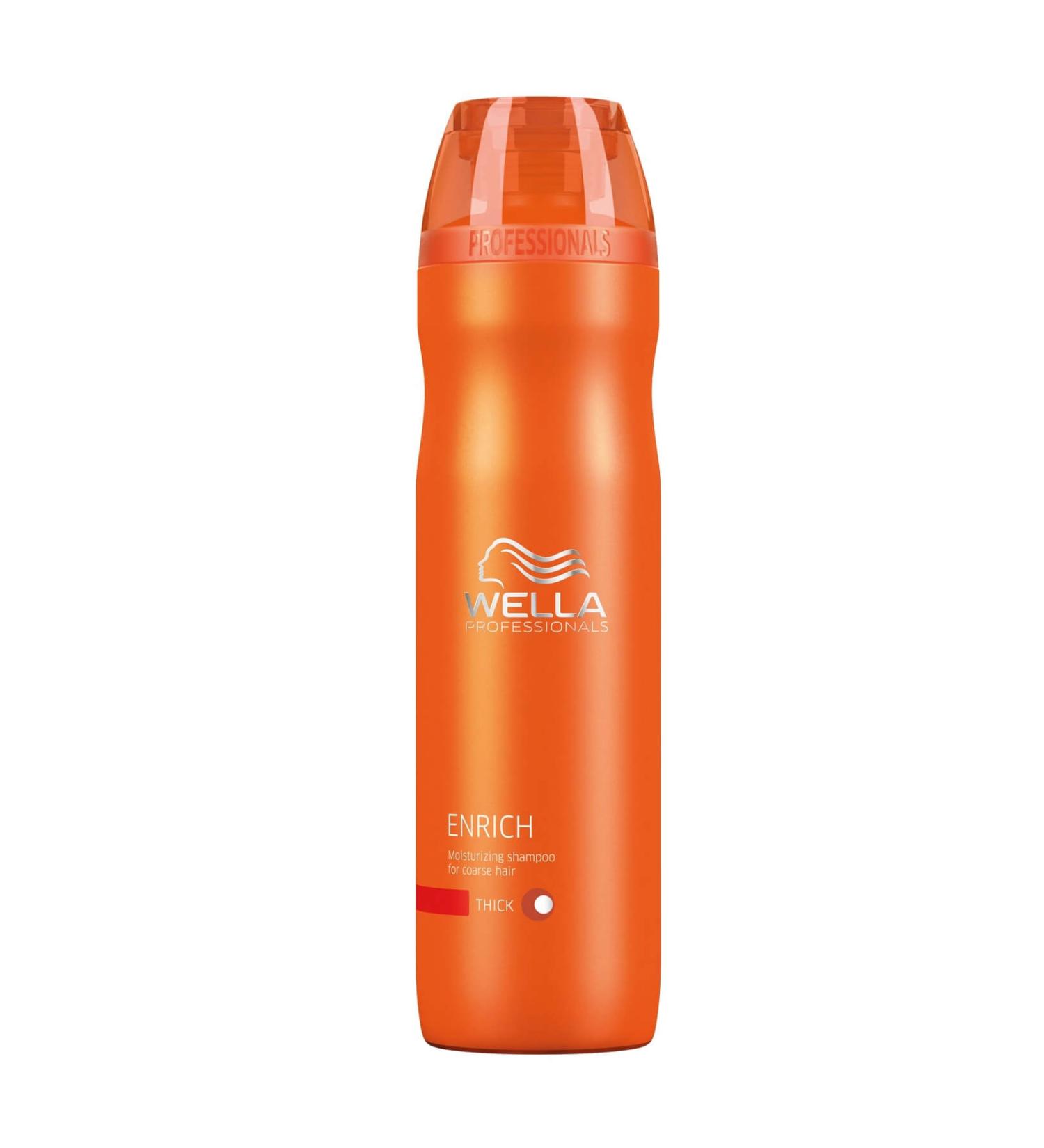 wella Professionals Moisturizing Shampoo for Thick Hair - Enrich Moisturizing 250 ml 4015600116392