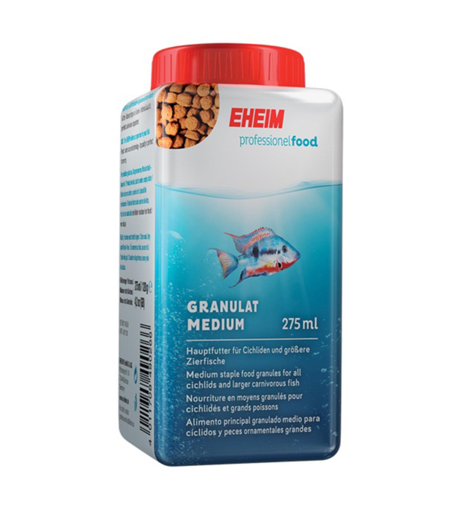 Eheim Carnivor Cichlid Medium Carnivorous Granular Cichlid Fish Food 275 ml