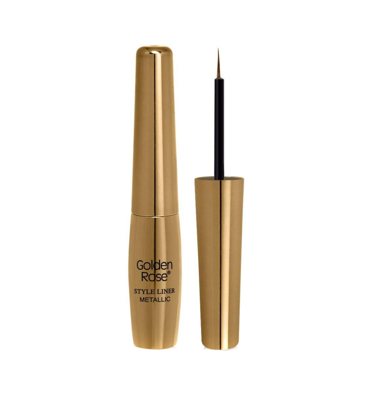 Golden Rose Metallic Yellow Eyeliner - Style Liner Metallic Eyeliner No: 02 8691190170028