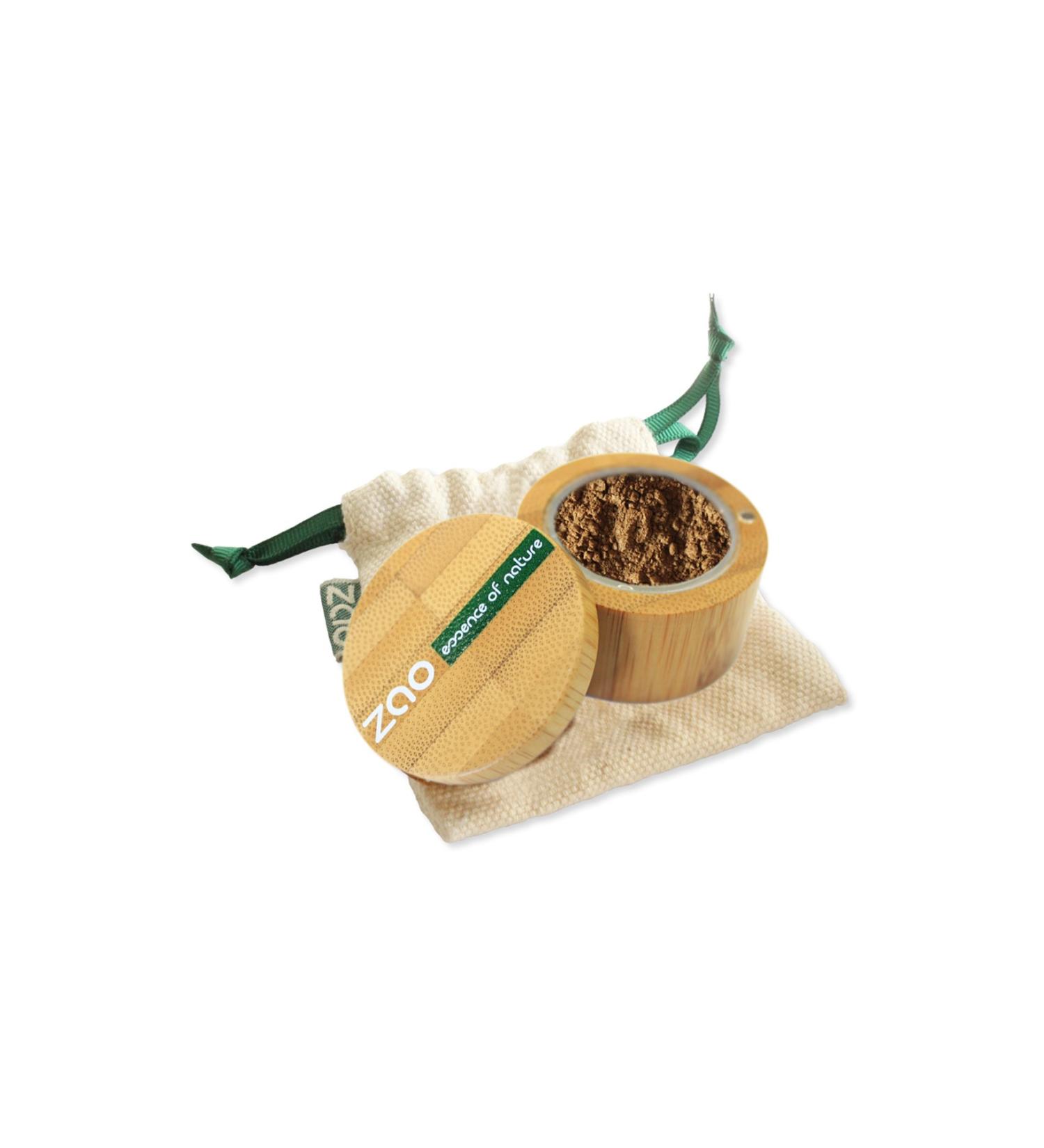 Zao Organic Powder Eyeshadow - Bambou Mineral Touch Eye Shadow 532 Golden Bronze 2 g 3700756605326