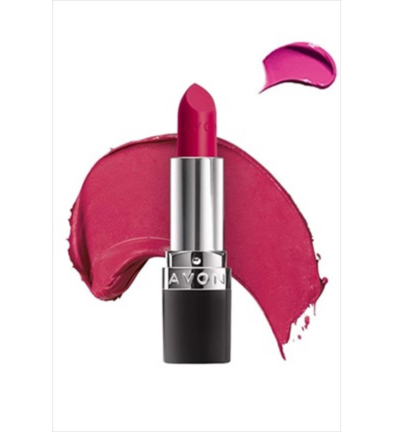 Avon Matte Lipstick - True Color Perfectly Electric Pink 8681298950424 - Buy Online on GoSupps.com