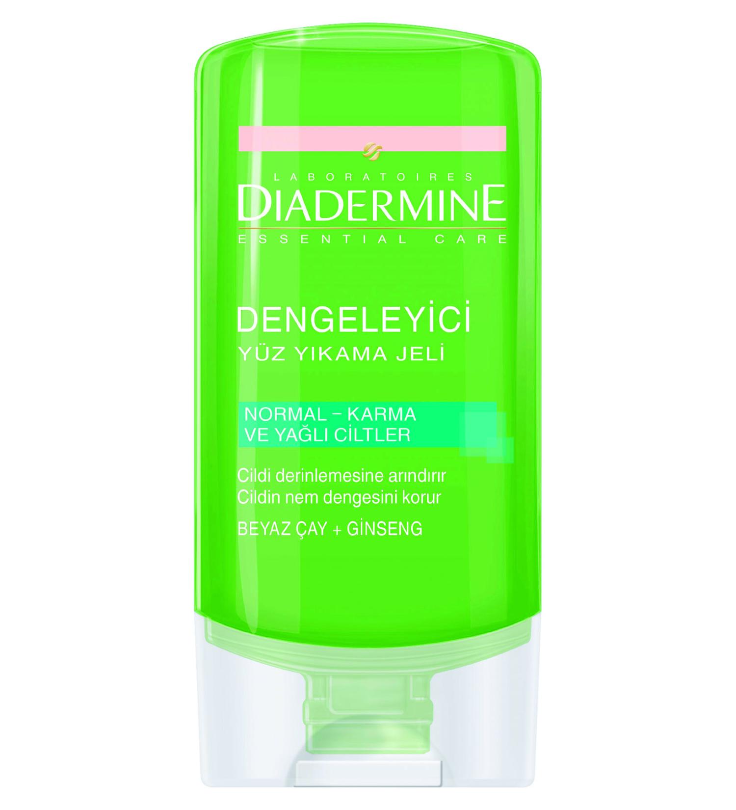 Diadermine Essentials Balancing Face Wash Gel 150 ml 4015000936927.