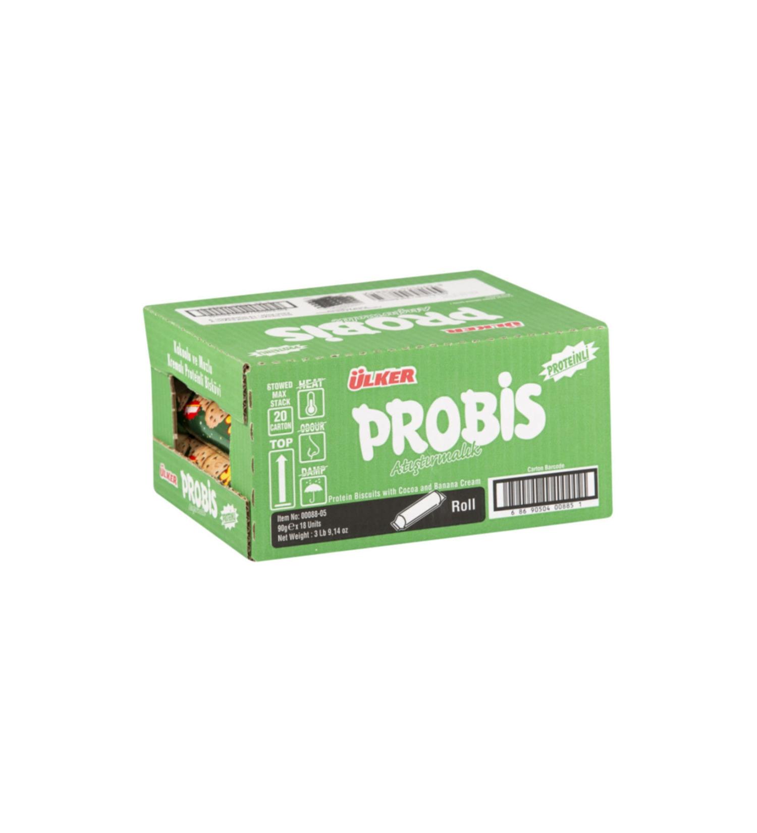 Ulker Probis Sandwich Biscuit 82 g (18 Pieces)