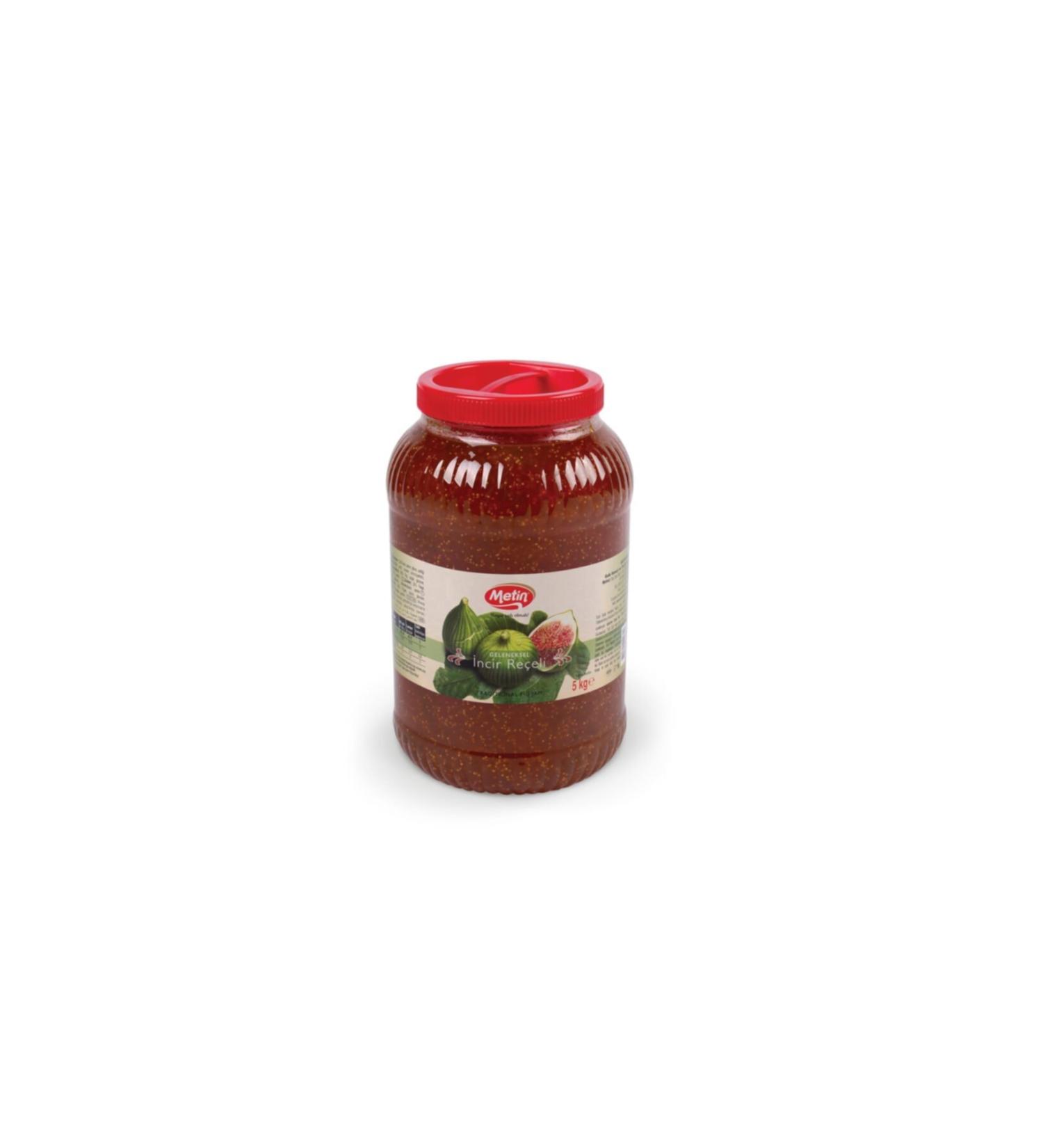 METIN 5000 gr Traditional Pet Fig Jam