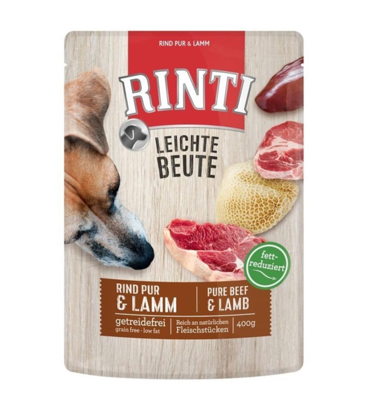 Rinti Rinti Lb Beef-Lamb Grain-Free Wet Food 400 Gr