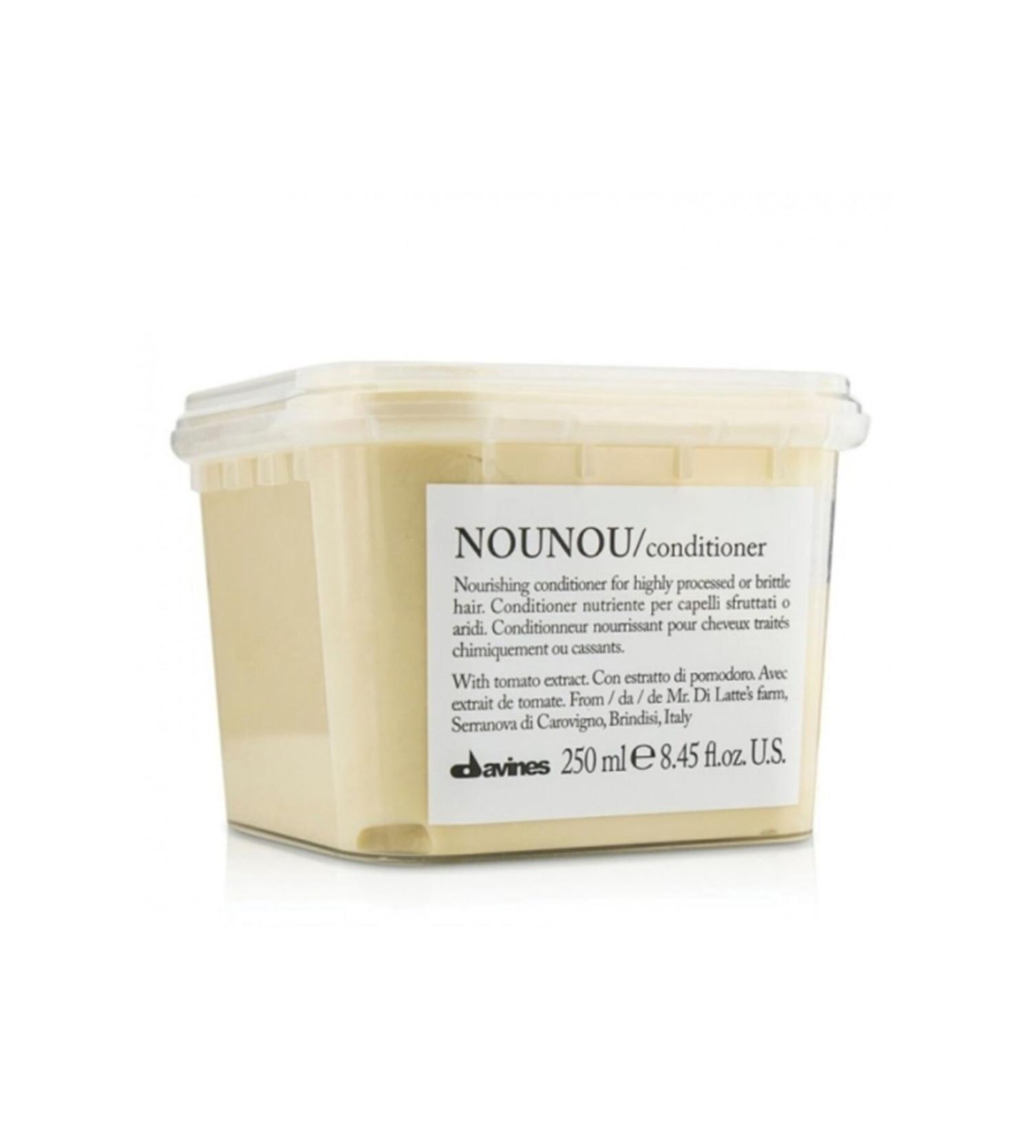 Davines Nounou Conditioner Conditioner for Dry and Damaged Hair Chemically Treated Hair