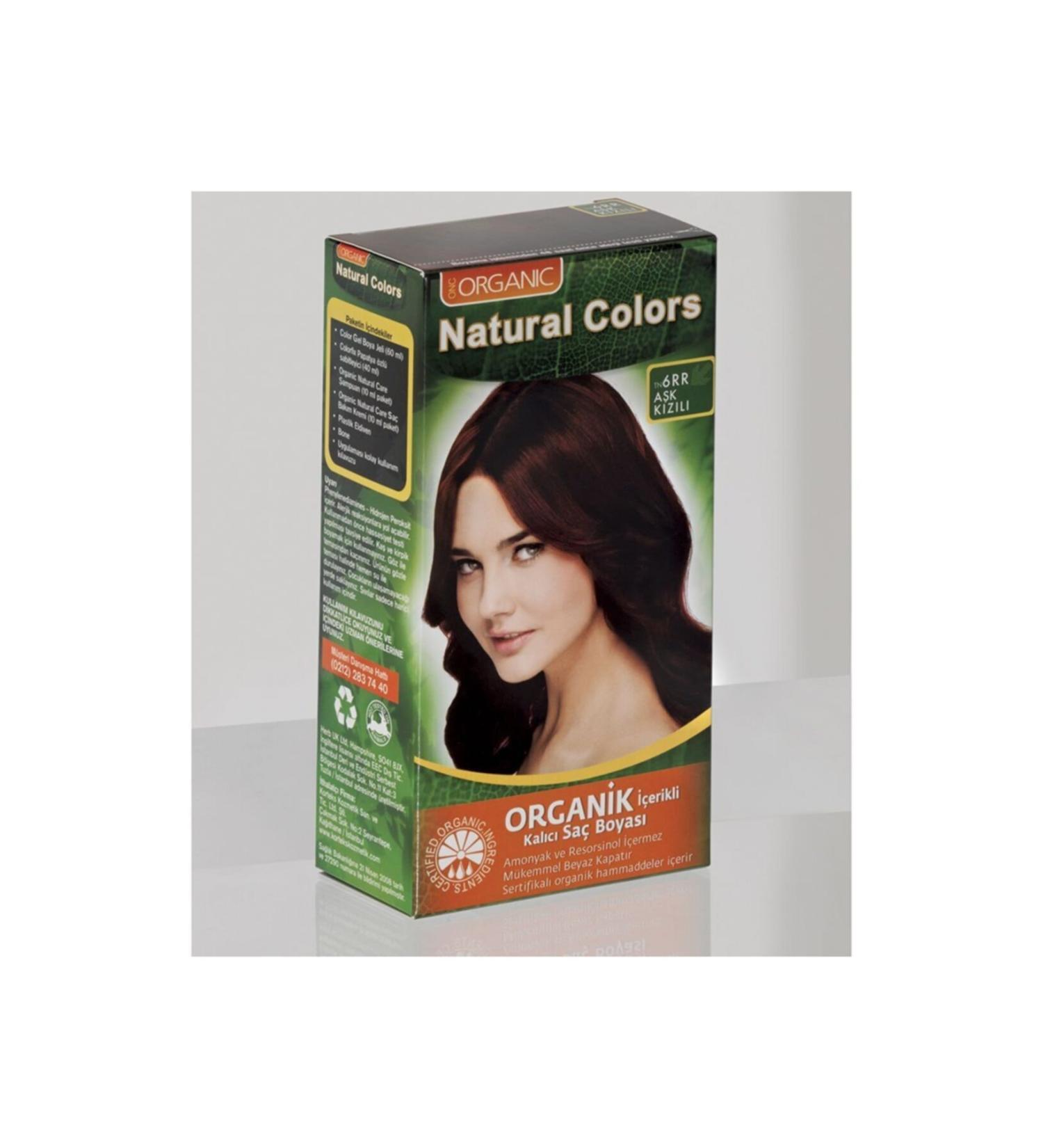 Organic Natural Colors Natural Colors 6rr Flame Red Organic Hair Dye