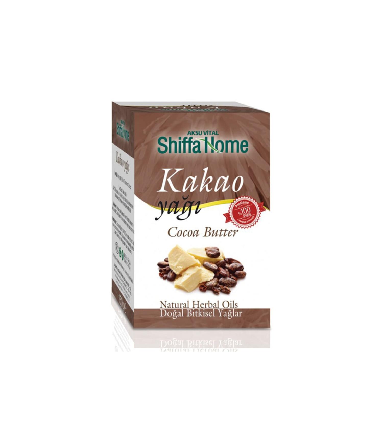 Shiffa Home Cocoa Butter 150gr 0 Natural Organic Cocoa Butter Does Not Contain Sweeteners Preservatives Colorants