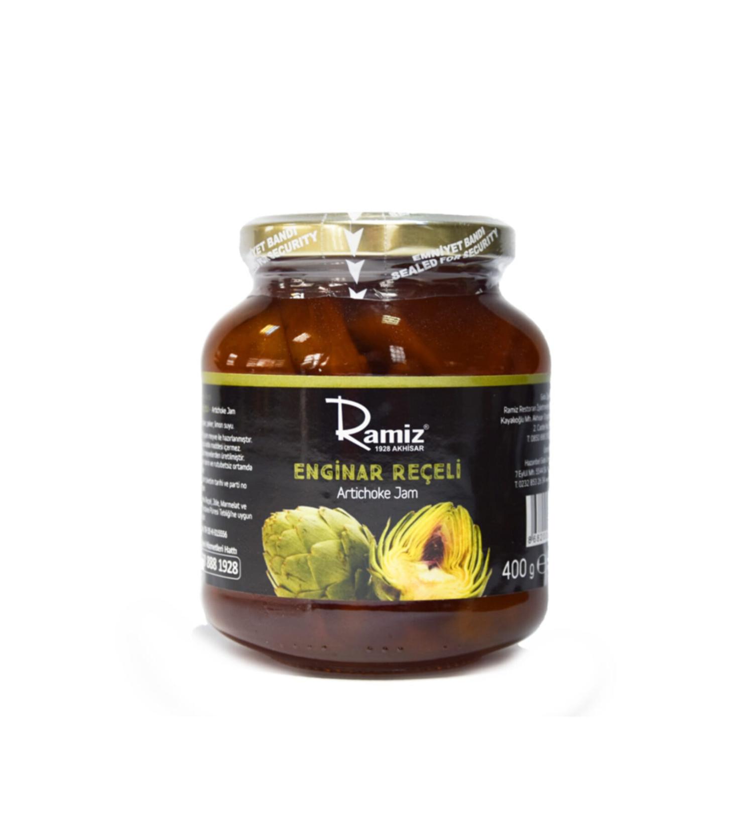 Natural Artichoke Jam Without Additives 400 Gr.