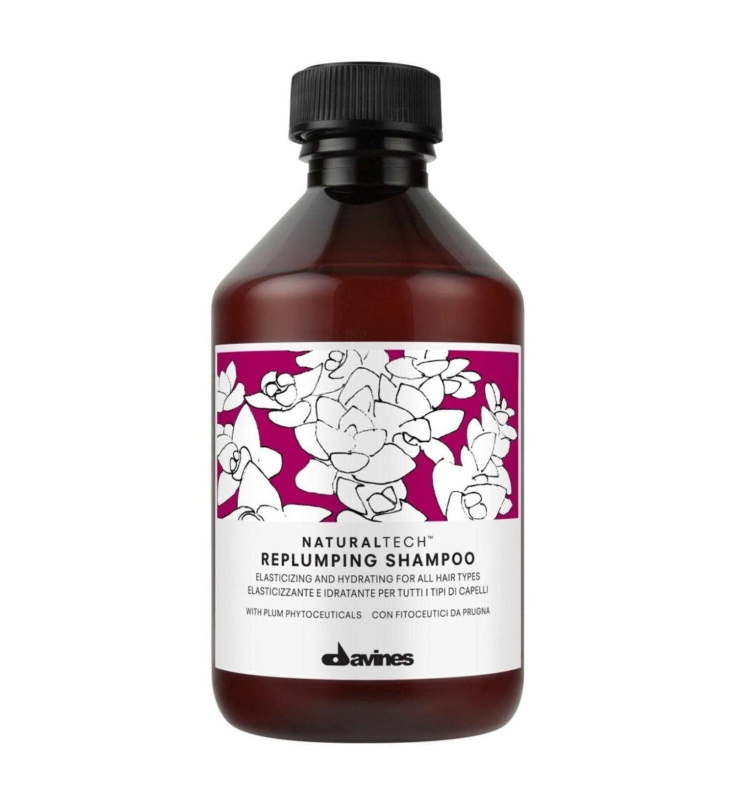 Davines Replumping Shampoo - Volumizing Shampoo for All Hair Types 250 ml