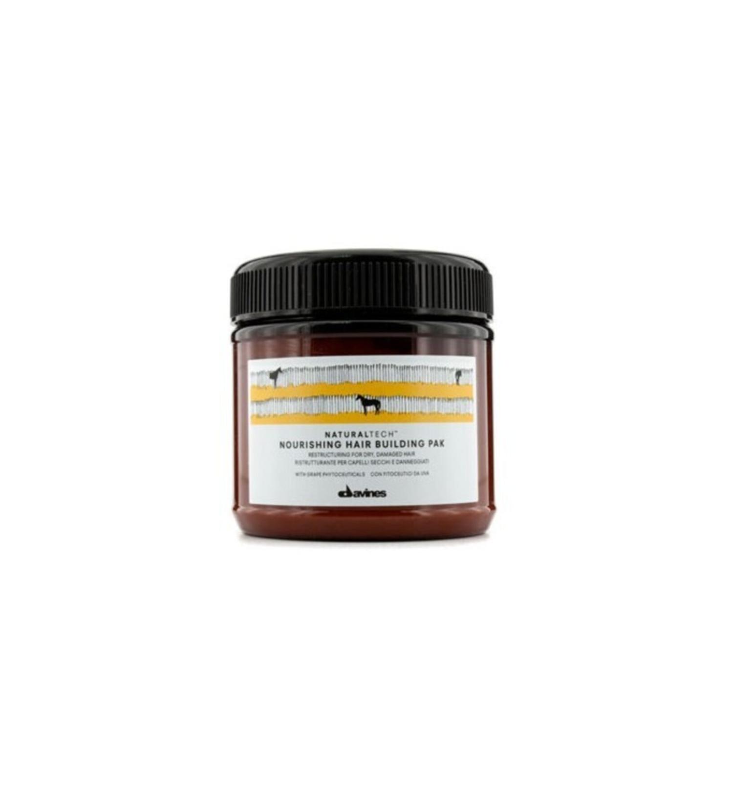 Davines Nourishing Hair Building Pak - Intensive Restorative Hair Mask for Damaged and Dry Hair 250 ml