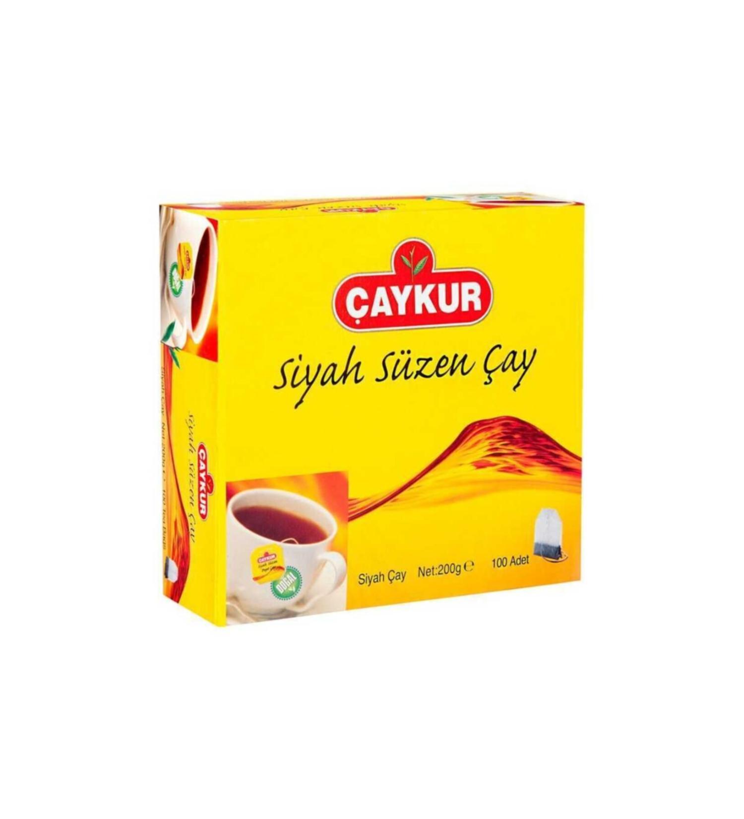 aykur Glass Black Filtering Tea Bag 100 pcs