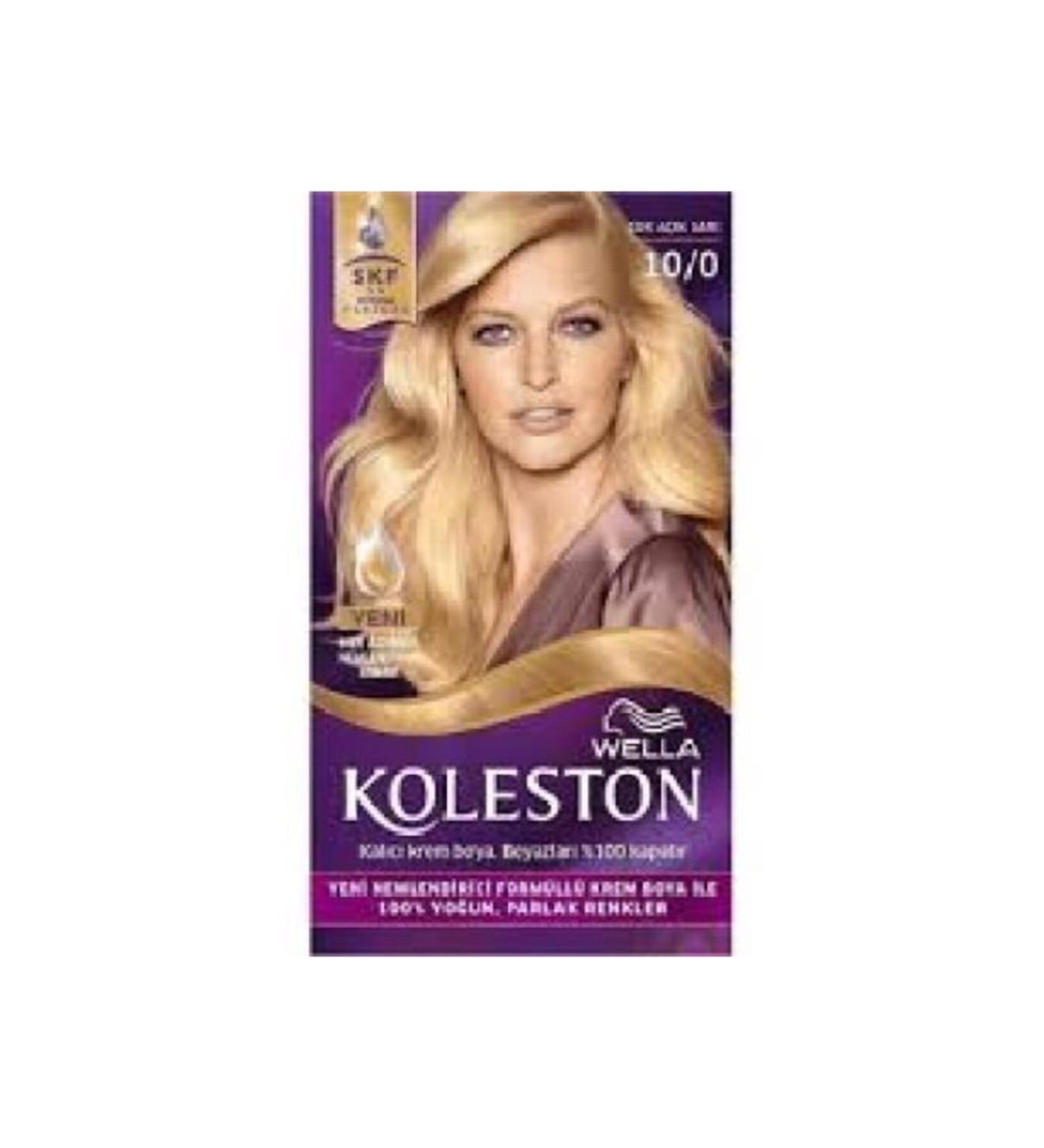 Wella Koleston 10/0 Very Light Blonde Color Kit Hair Dye