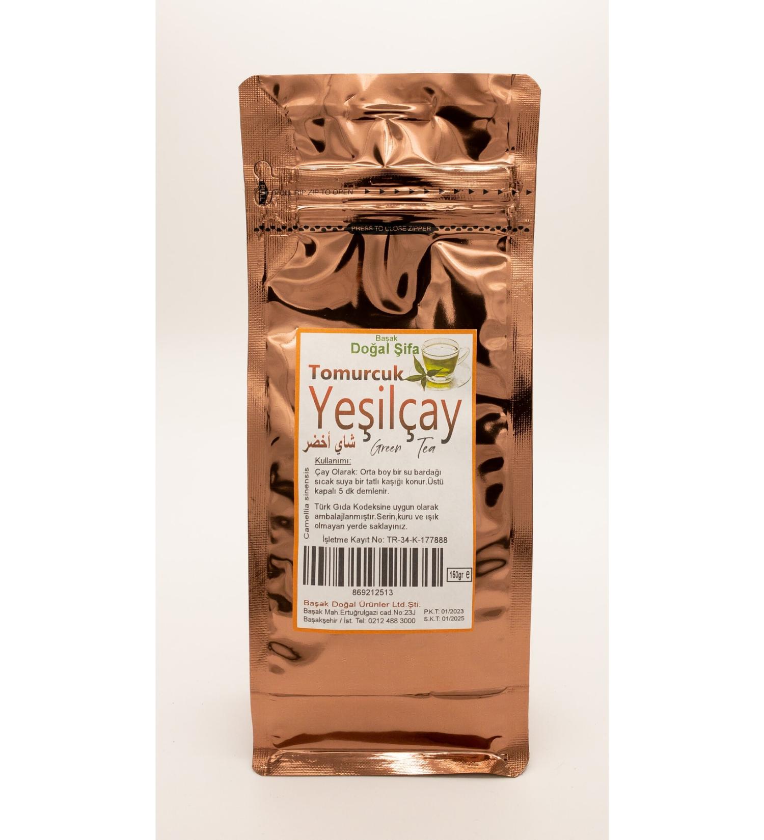 BASAK NATURAL HEALING Green Tea Bud 150 Gr