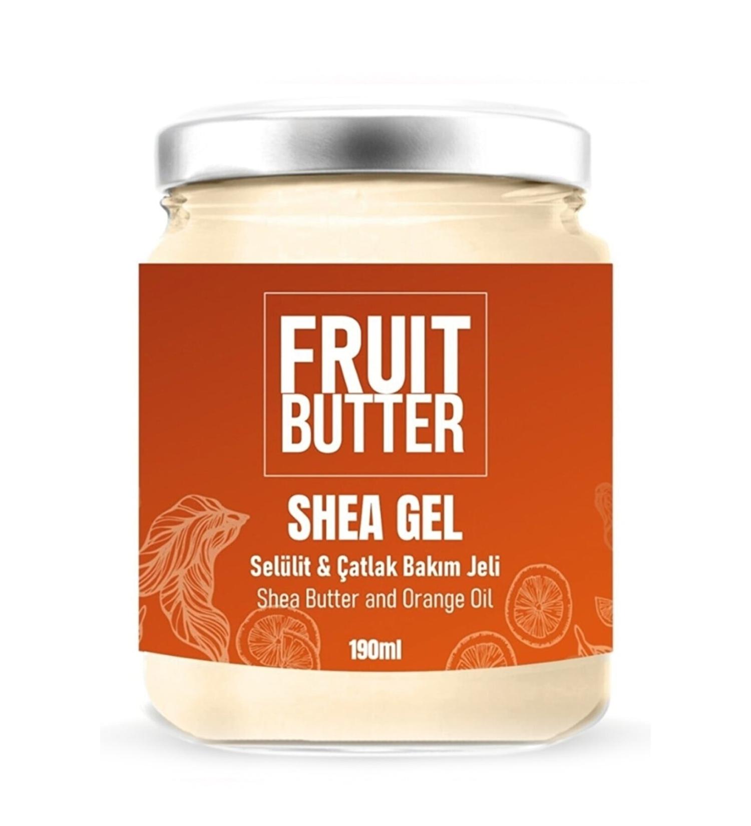 FRUIT BUTTER Shea Gel Cellulite and Crack Care Gel 190 Ml