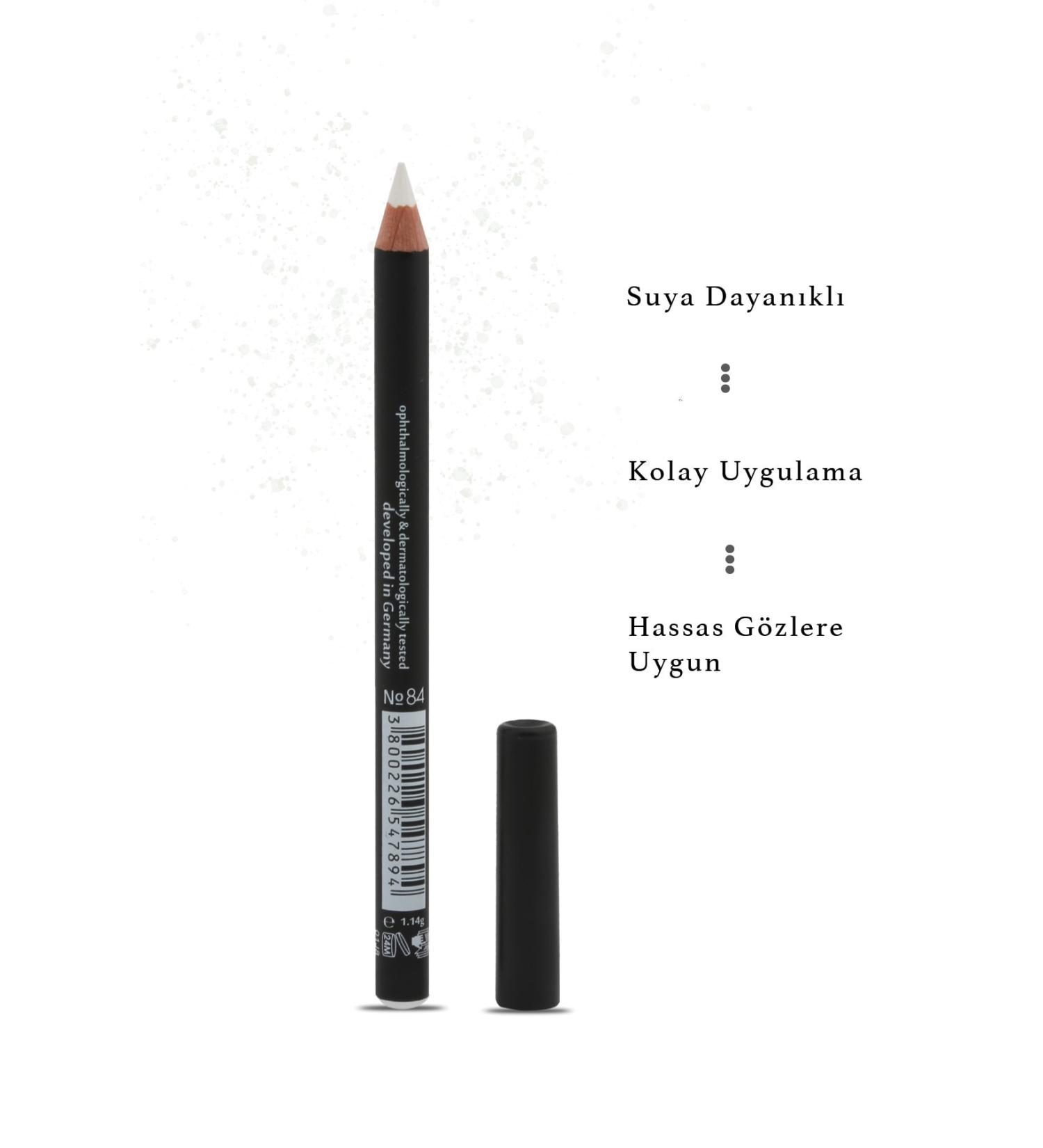IMPALA Eye Pencil - KHOL KAJAL EYE PENCIL No: 84 optic white (OPTICAL WHITE) - Buy Online on GoSupps.com