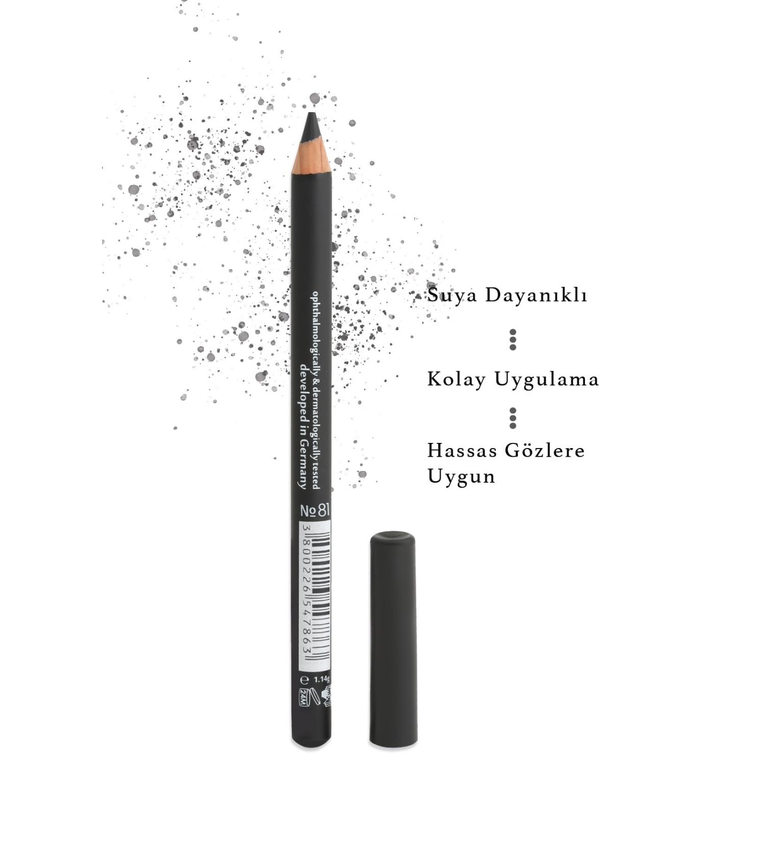 IMPALA Eye Pencil - Khol Kajal Eye Pencil No: 81 (DEEP BLACK) - Buy Online on GoSupps.com