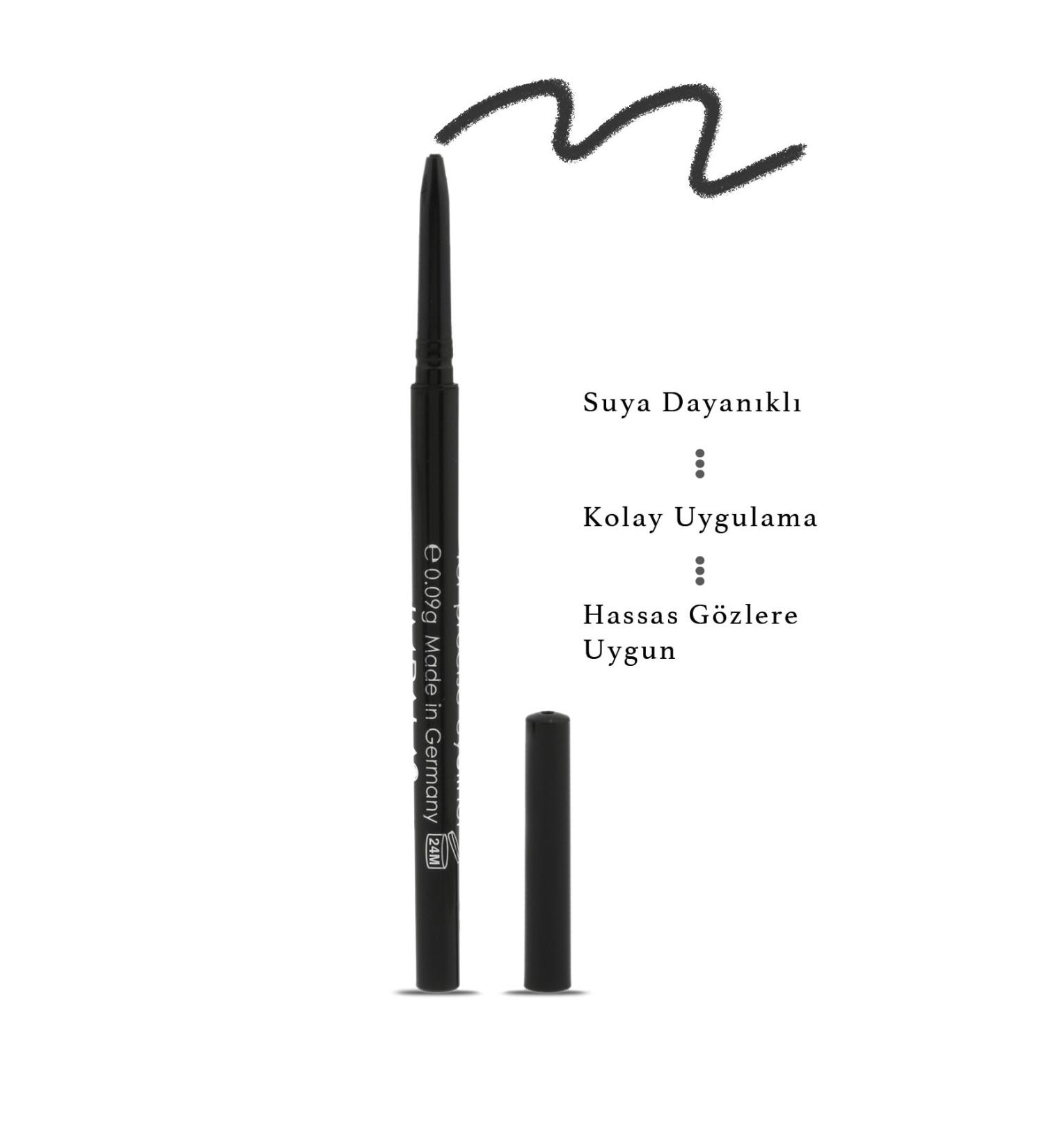 IMPALA Eyeliner - Micromatic Pencil 01(Extra black-deep black)