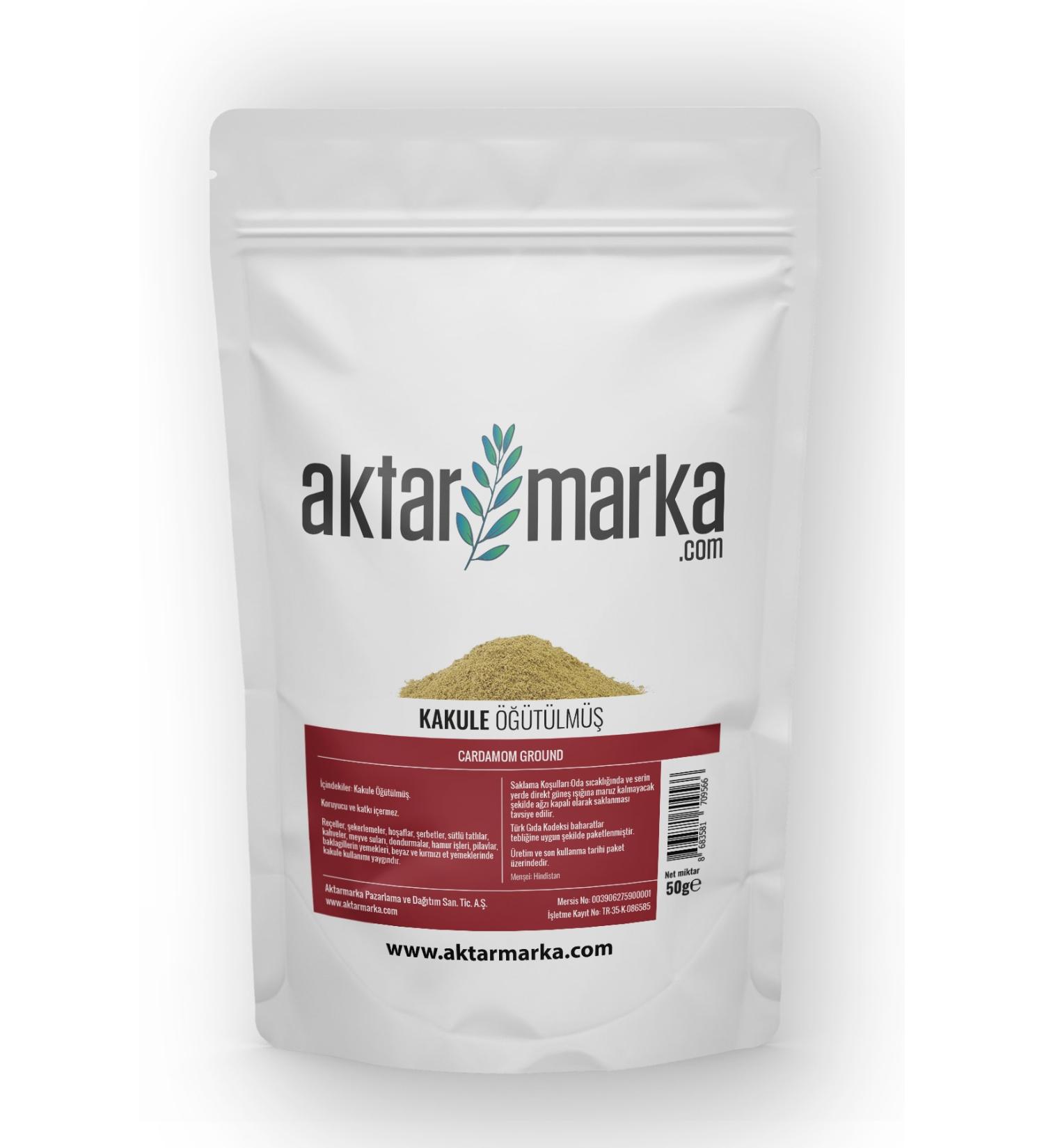 Aktarmarka Ground Cardamom 50 gr