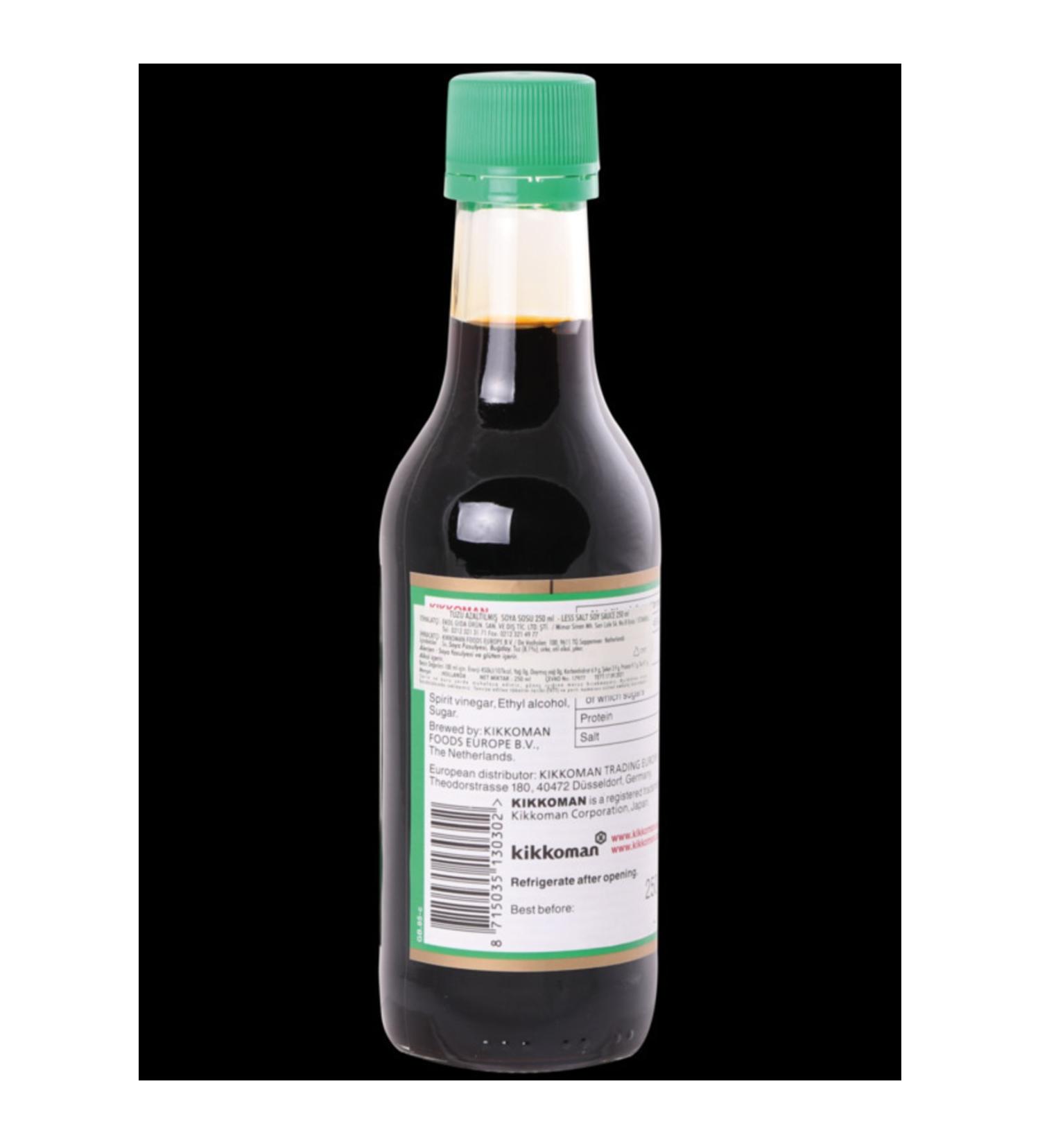Kikkoman Low Salt Soy Sauce 250 Ml