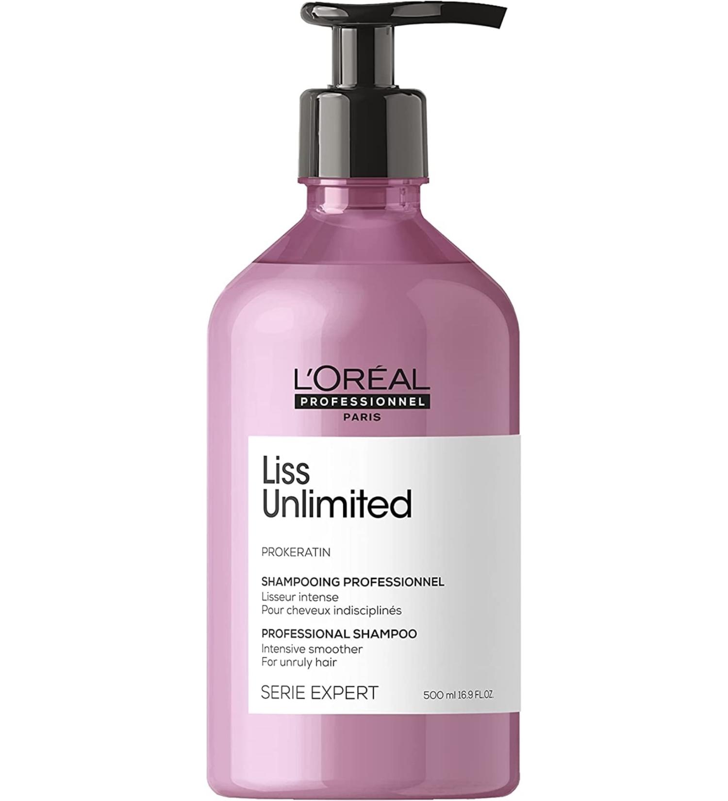 L'oreal Professionnel Loreal Professionne Serie Expert Liss Unlimited Shampoo For Frizzy Hair 500 Ml