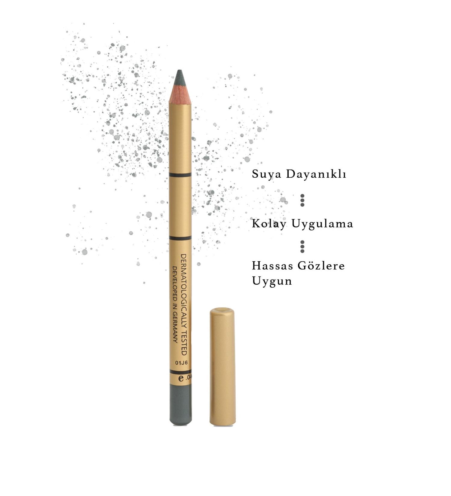 BROOKLIN Eyeliner Greenish Metallic Grey - Eyeliner 306 - Buy Online on GoSupps.com