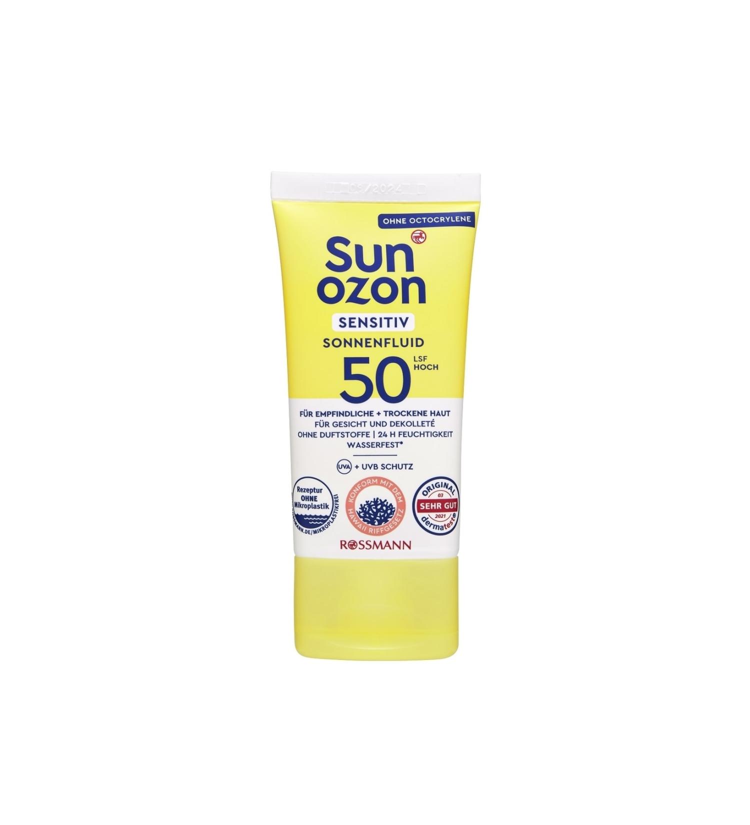 SunOzon Sunscreen Face Cream Spf 50 50 ml