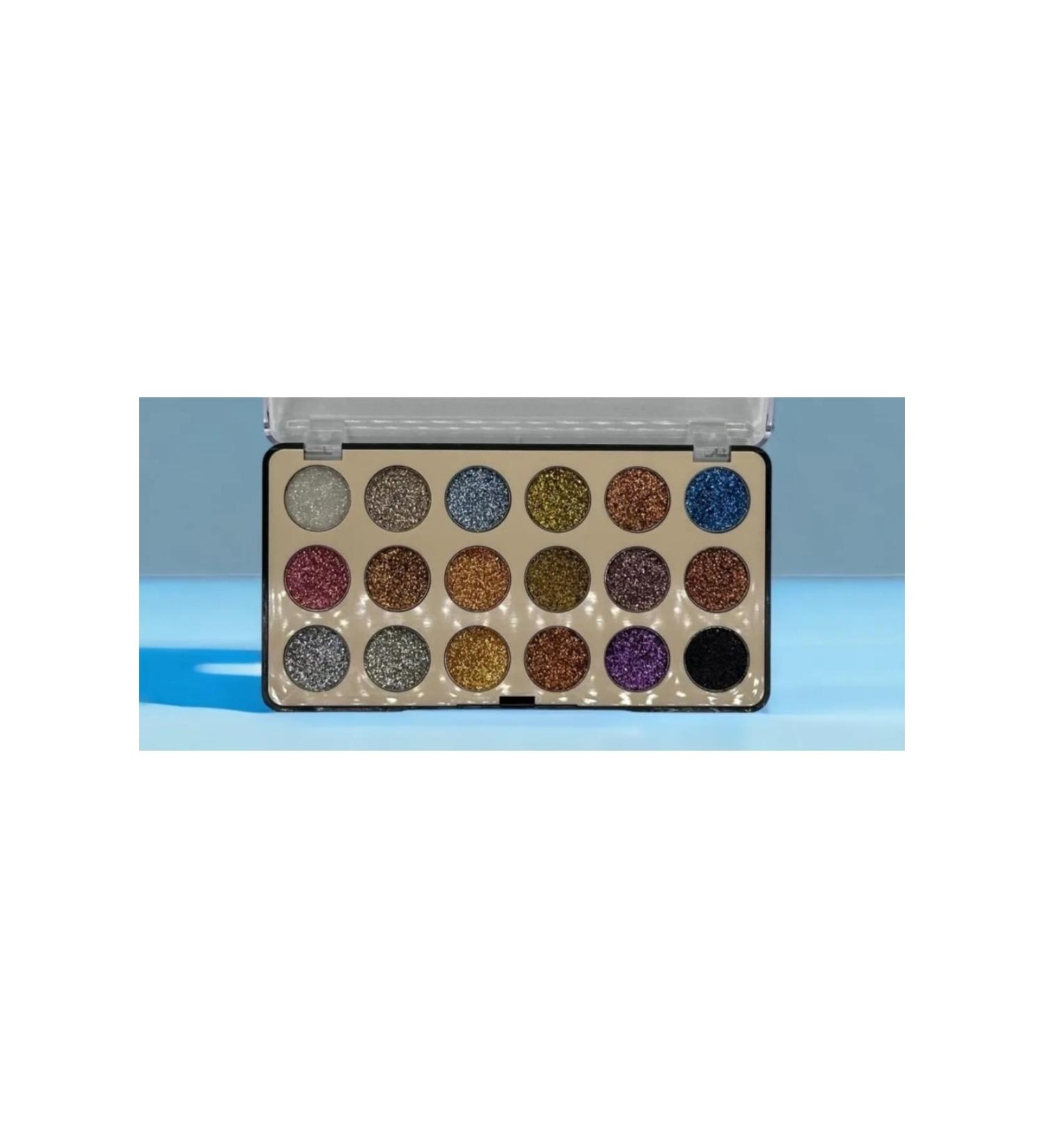 CRSBY 18 Glitter Eyeshadow Set Eyeshadow