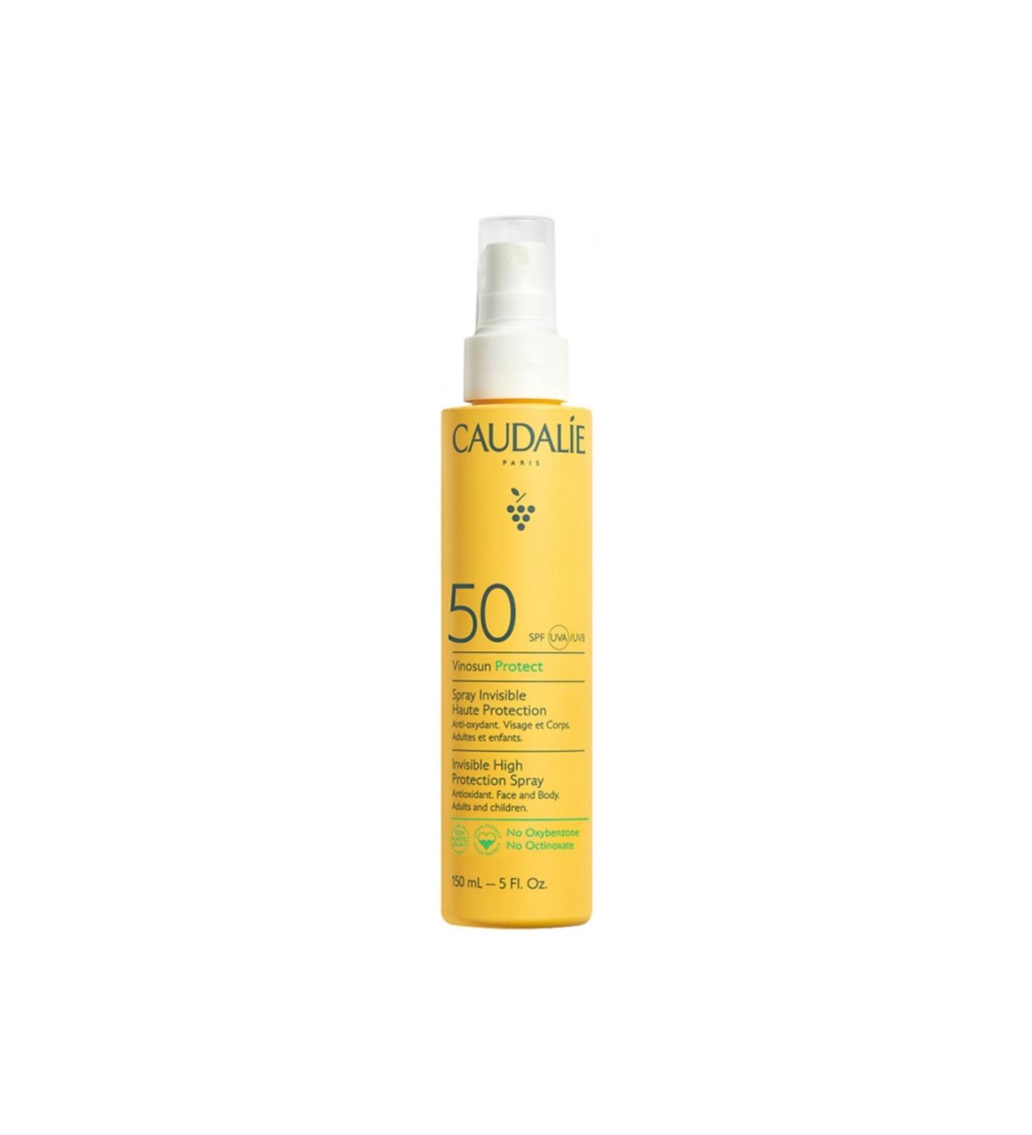 Caudalie Vinosun Protect Spf 50 High Protection Spruce Extract and Vitamin E Sun Spray 150 Ml