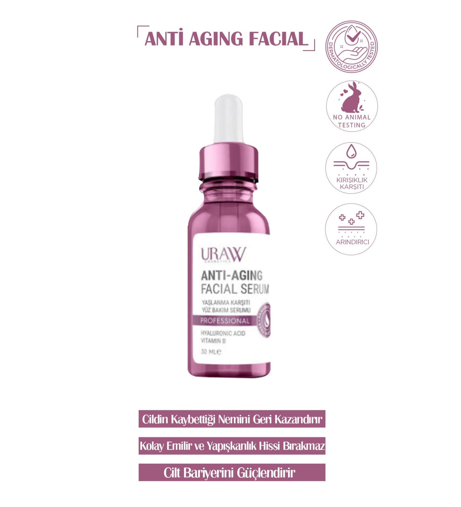 Uraw Anti-aging Facial Serum - Buy Online on GoSupps.com