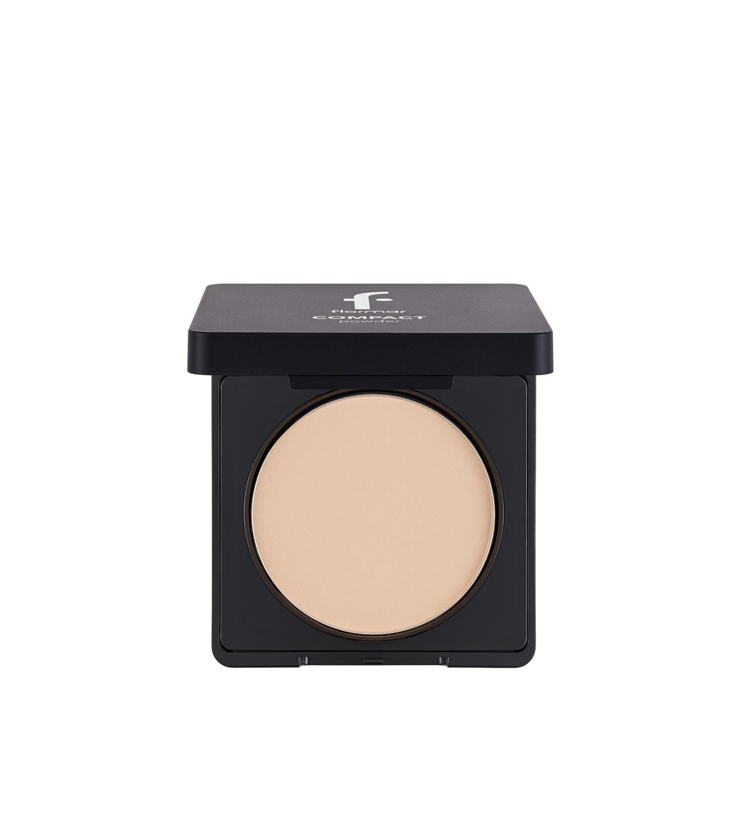 Flormar Highly Pigmented & Semi-Matte Finish Fine Structure Compact Powder - Buy Online on GoSupps.com