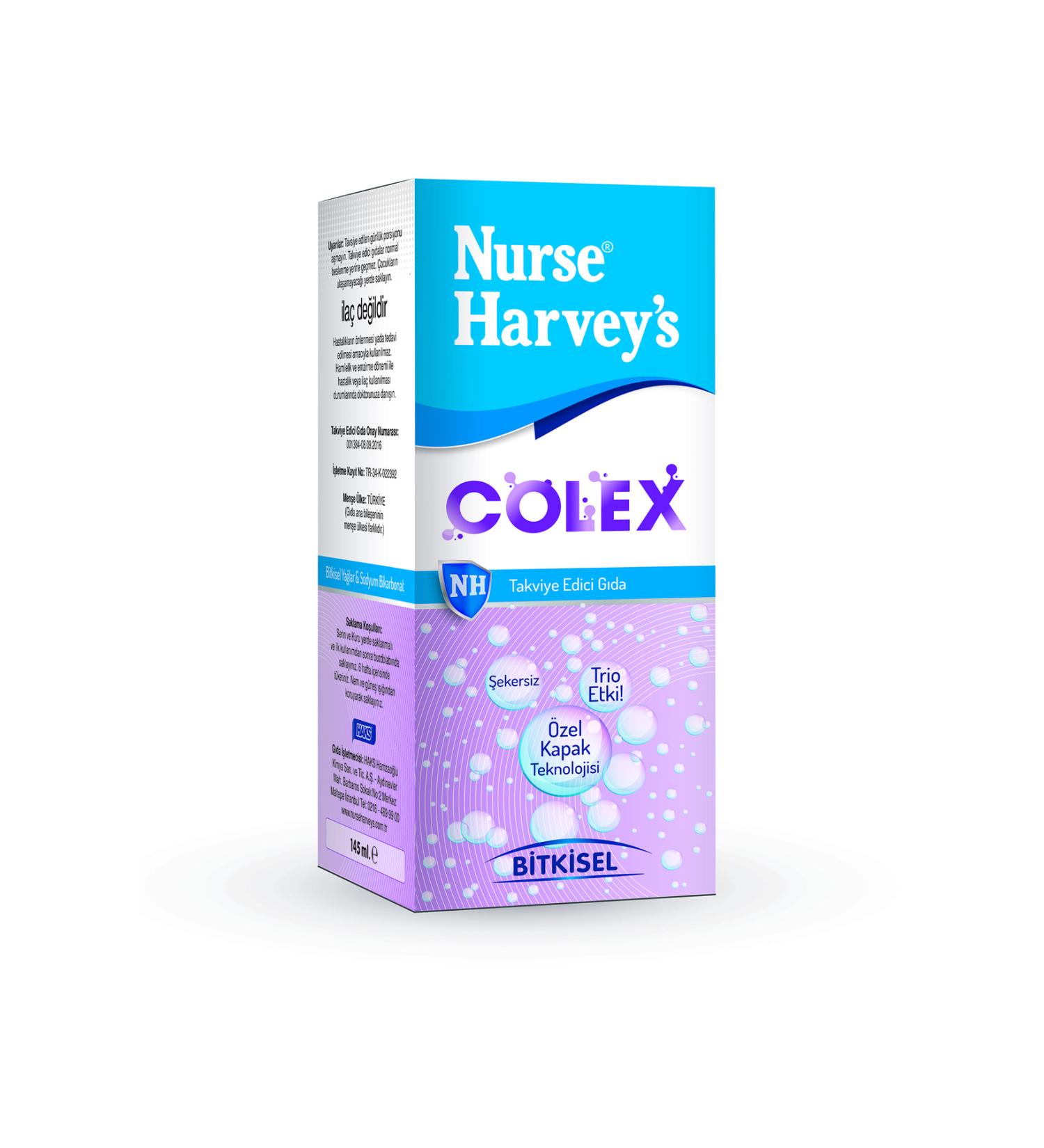 Nurse Harvey's Colex Herbal Syrup 145 ml. - Buy Online on GoSupps.com