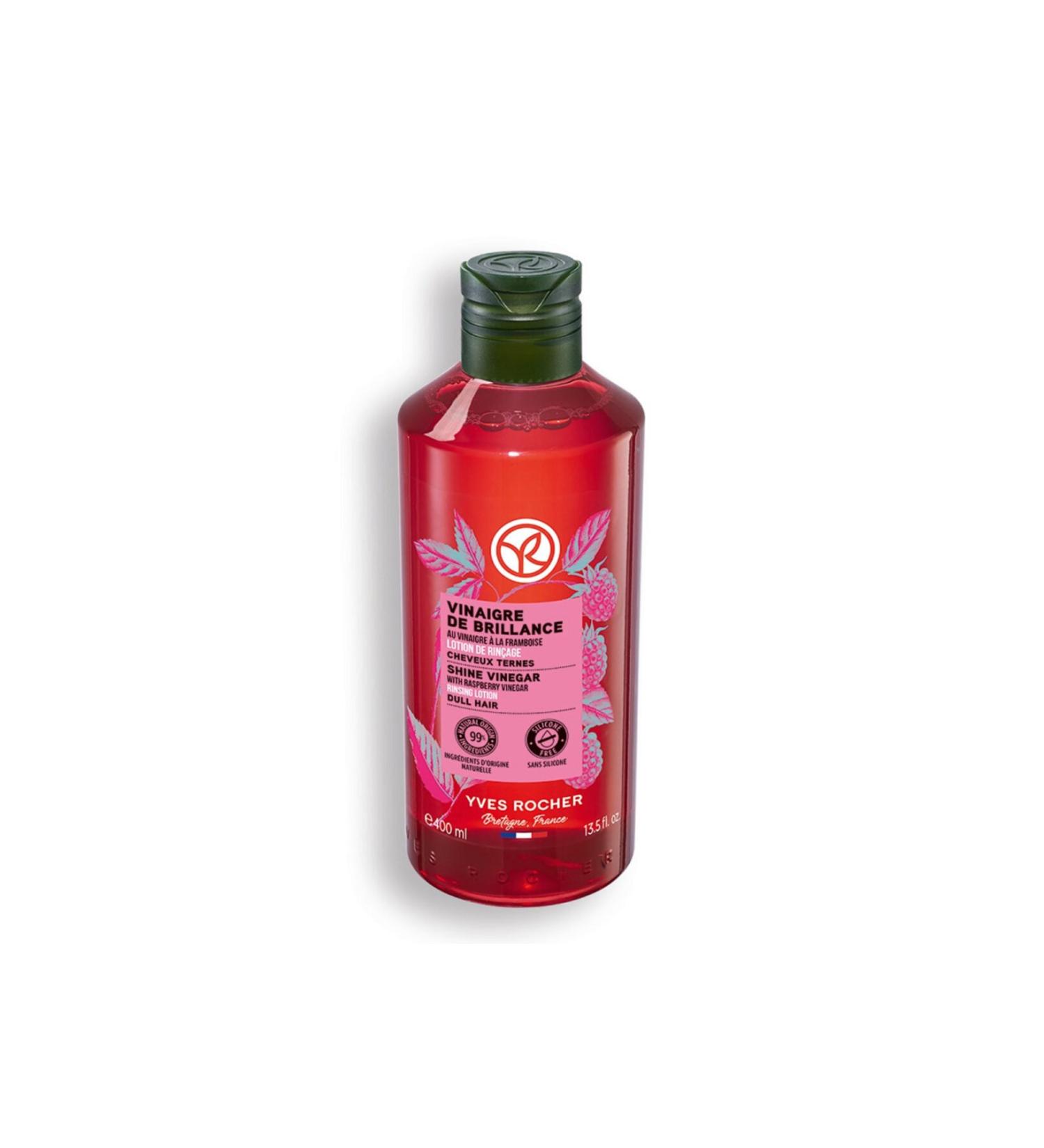 Yves Rocher Raspberry Hair Vinegar/tonic - Normal Hair/brillance 400 Ml - Buy Online on GoSupps.com