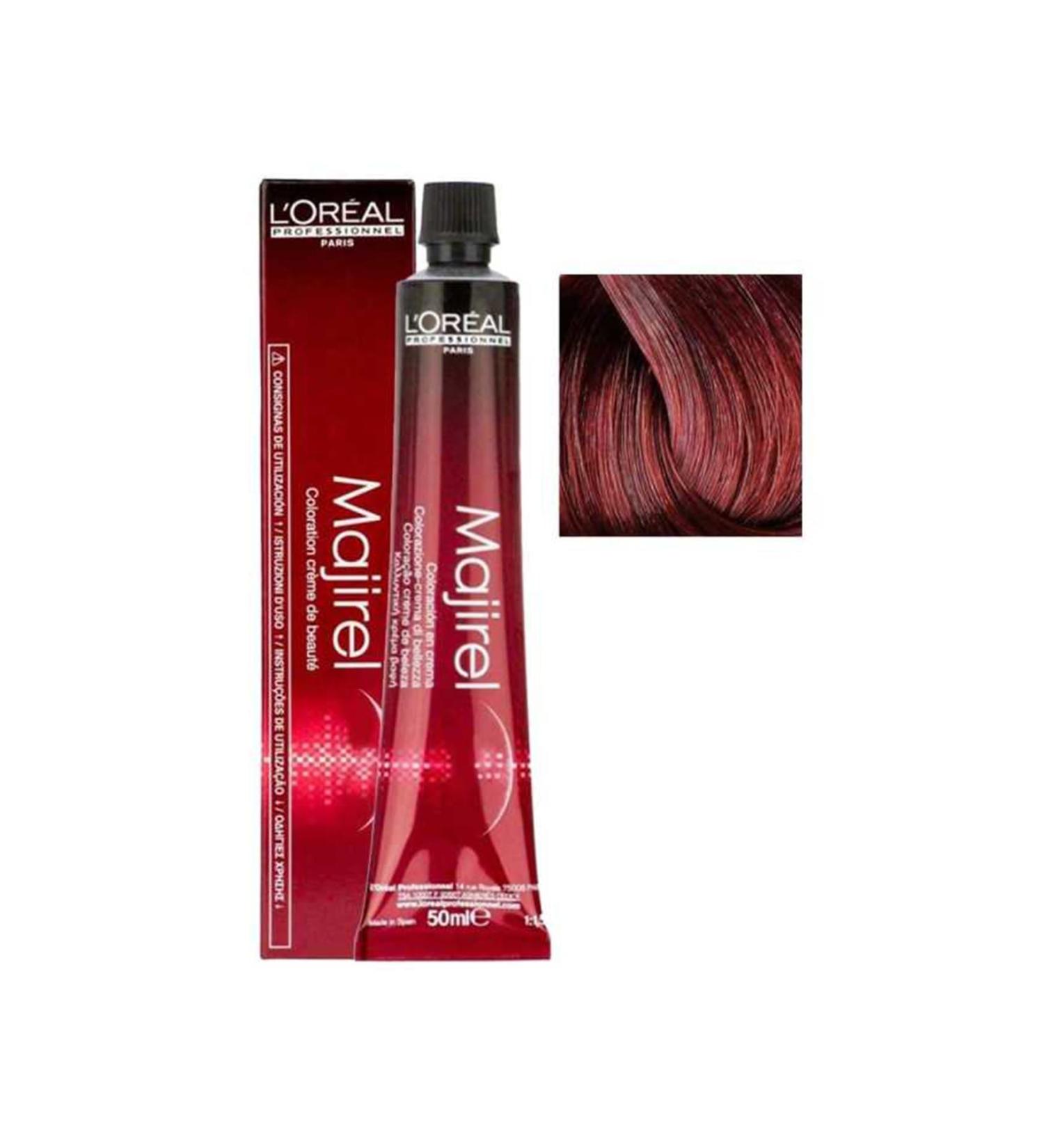 Majirel Hair Dye - C6.56 Dark Auburn Akaju Red 3474636333202