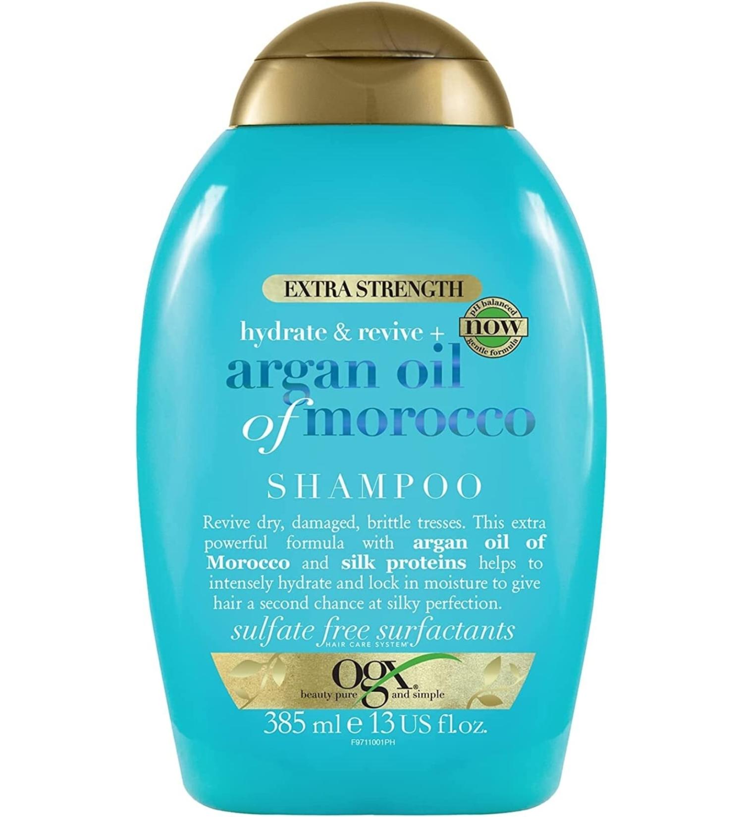 Extra Strong Moisturizing and Revitalizing Argan Oil Of Shampoo 385 Ml