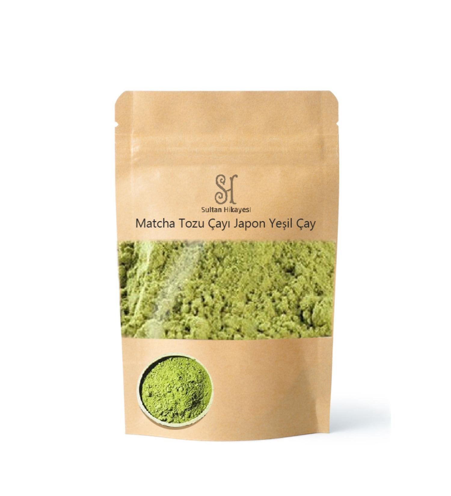 Sultan Story Matcha Powder Tea Japanese Green Tea 225 Gr