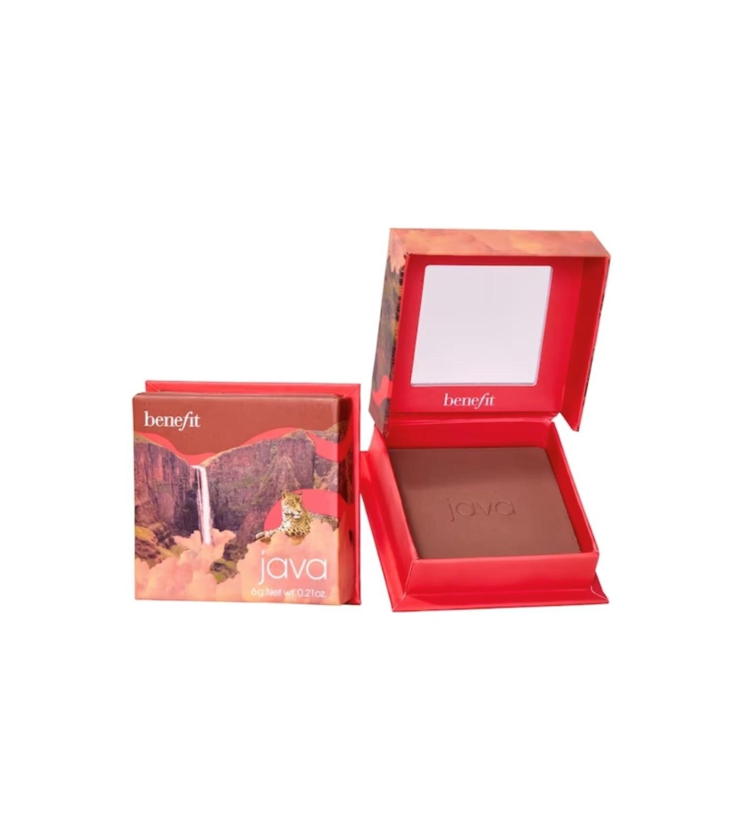 benefit cosmetics Java Coffee and Dusty Rose Blush Pinkestcosmetics