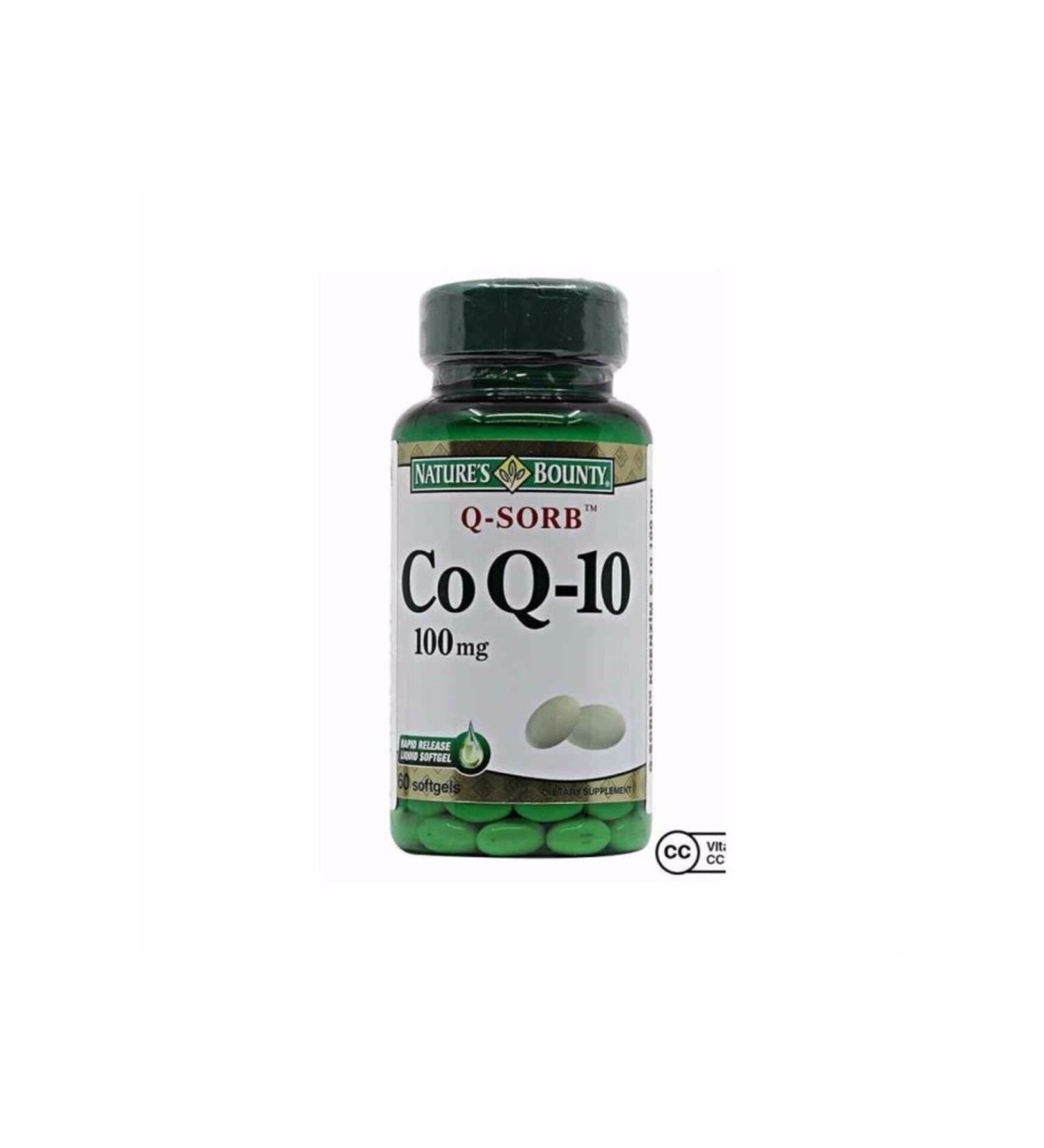 Natures Bounty Q-sorb Coq-10 100mg 30 Capsules