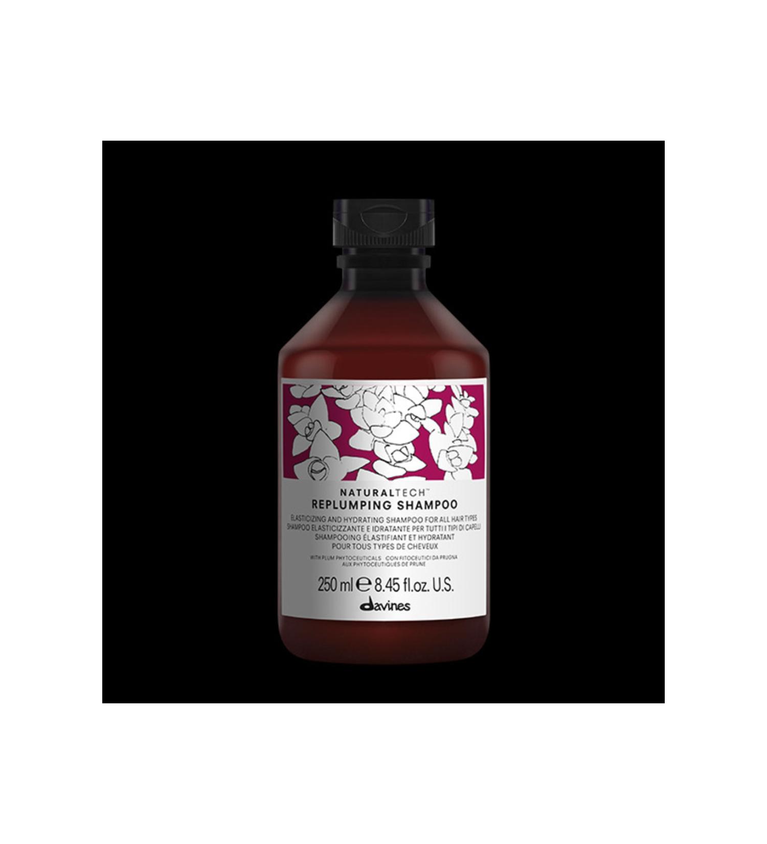 Davines 71266 Naturaltech Replumping Shampoo Volume and Moisture Shampoo 250ml 8004608256557