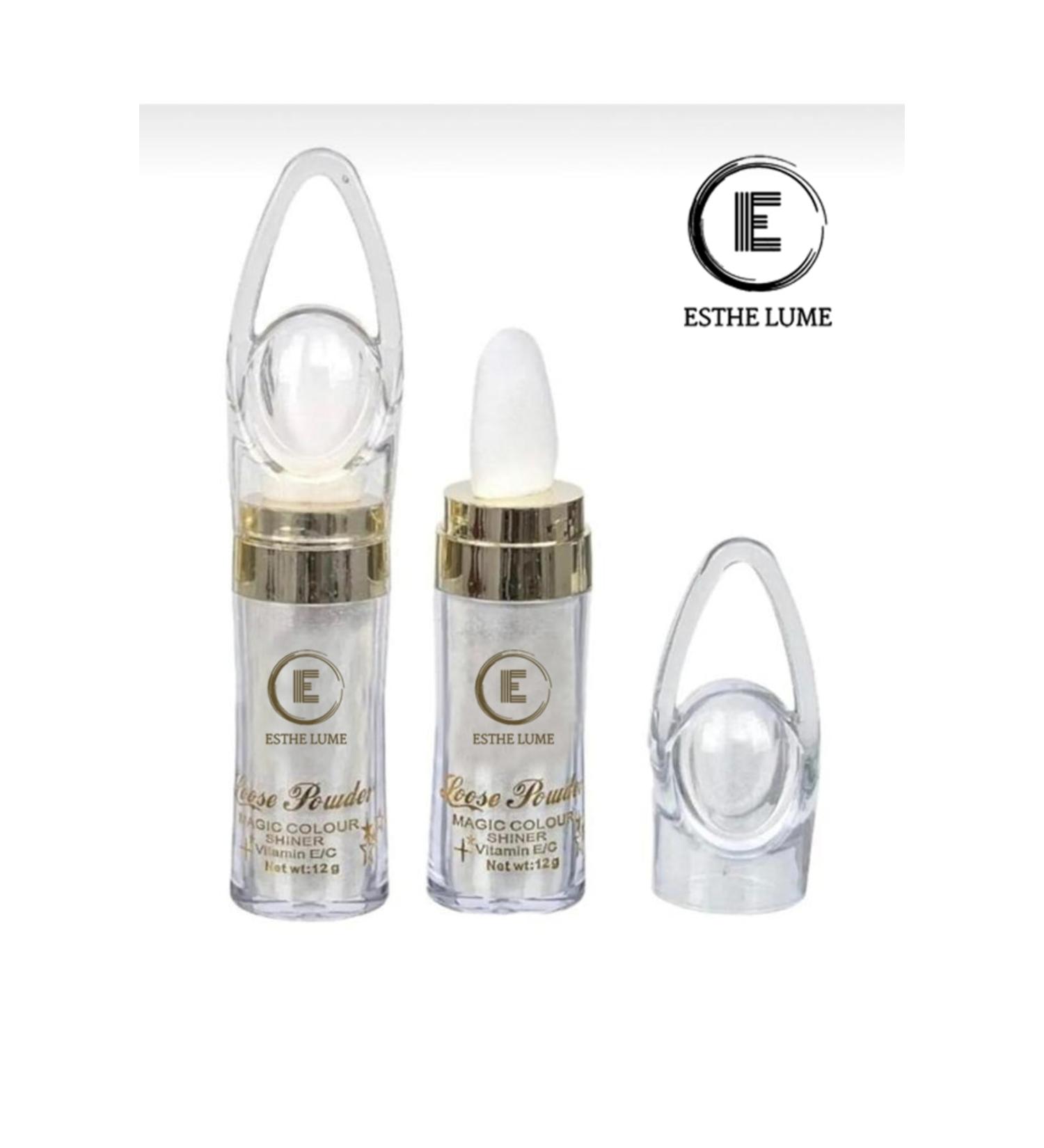 E ESTHE LUME Body Glitter White Color