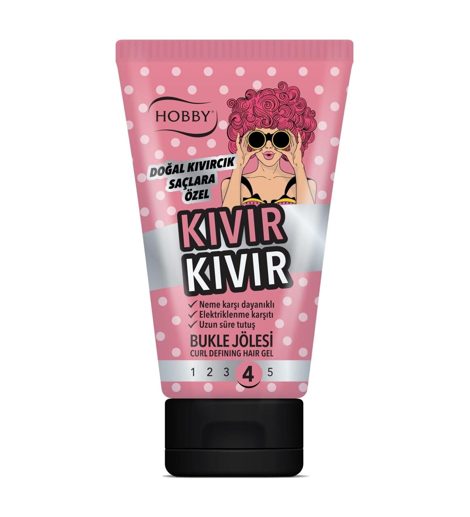 Hobby Eye-Catching and Lively Curls Chinese Curly Curl Gel 150 Ml.