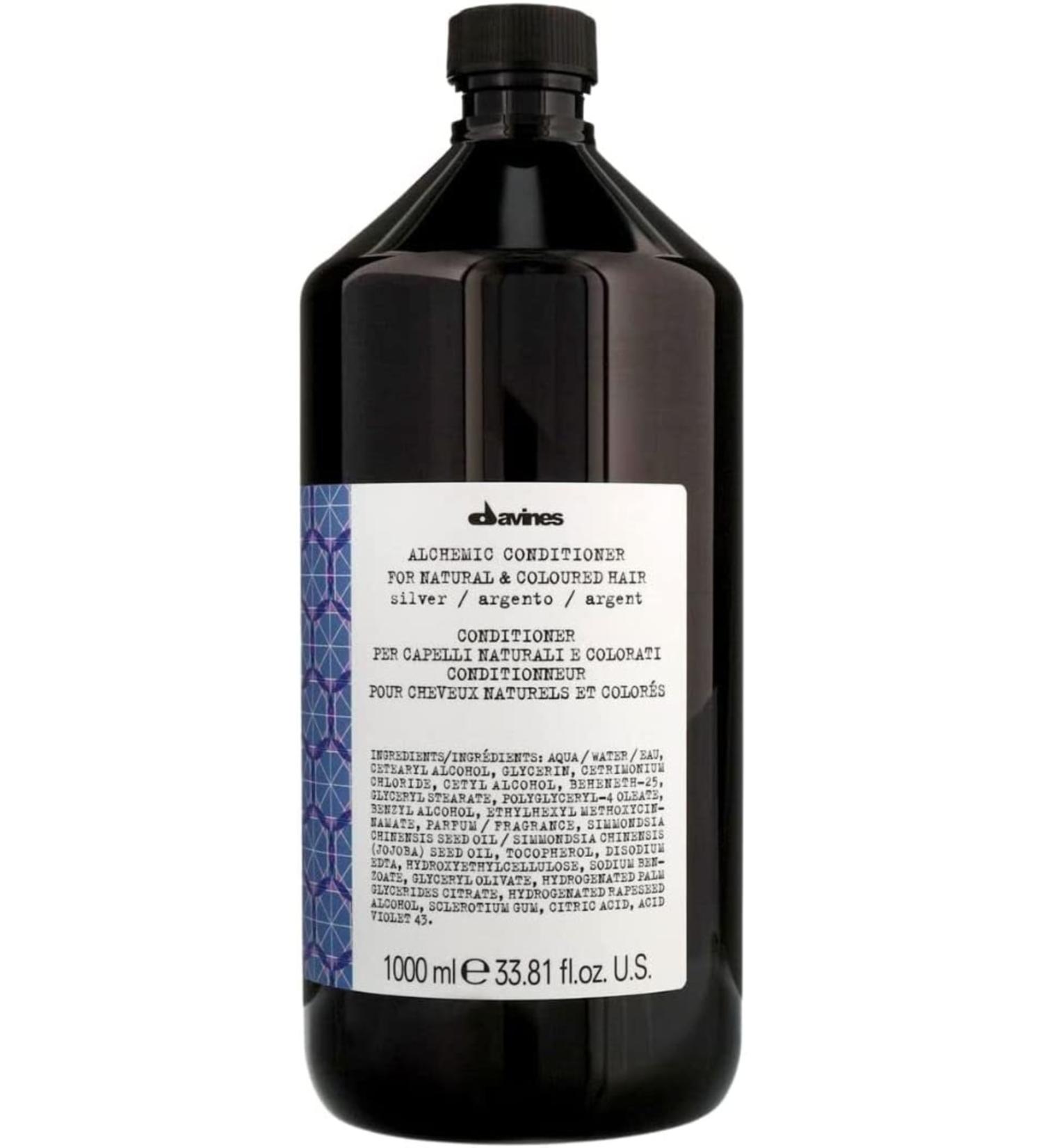 Davines 67230 Alchemic Shampoo Silver Platinum and Cool Tone Purple Shampoo 1000ml 8004608259077