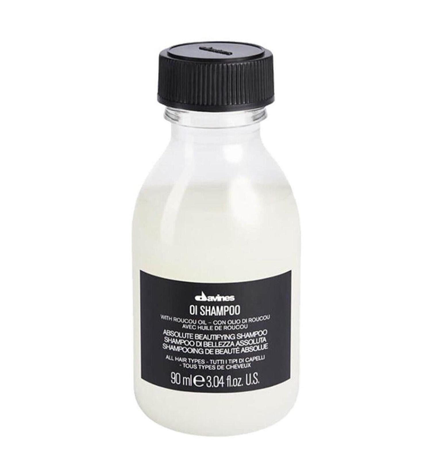 Davines Oi Shampoo 90 Ml - Care Shampoo for All Hair Types 90 Ml