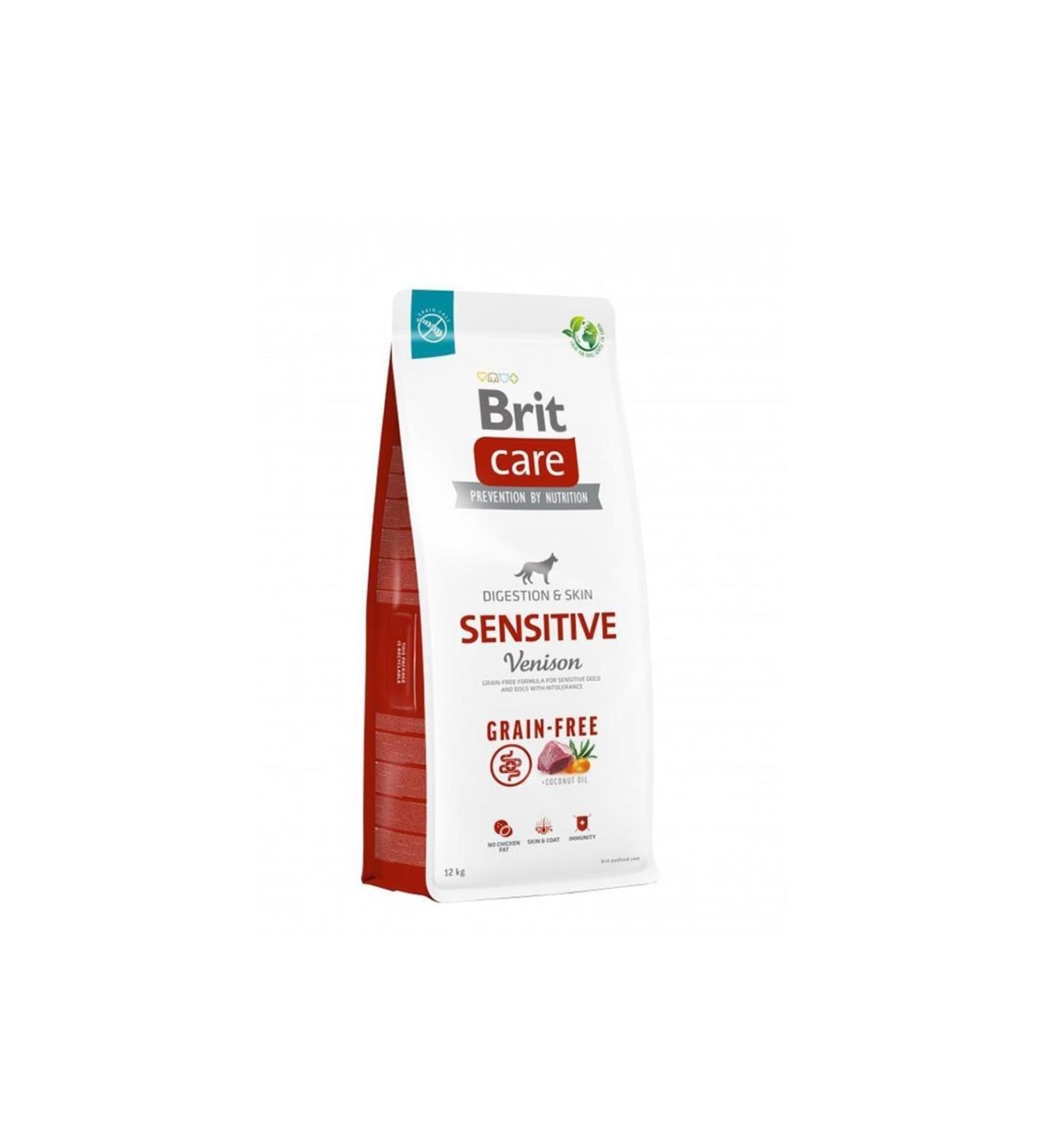 Brit Care Care Sensitive Deer Grain-Free Adult Dog Food for All Breeds 12kg