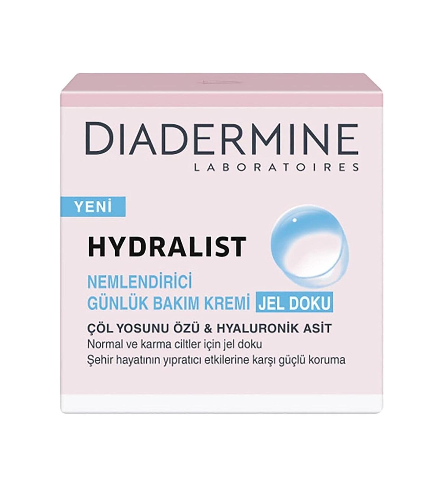 Wholesale Diadermine Hydralist Gel Texture Day Cream 50mltr